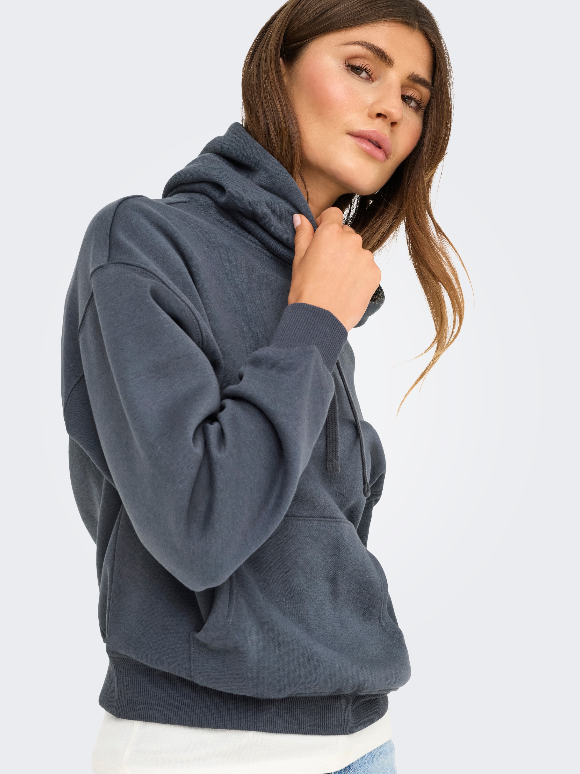 ONLY Kapuzensweatshirt »ONLBEST L/S HOOD SWT NOOS«