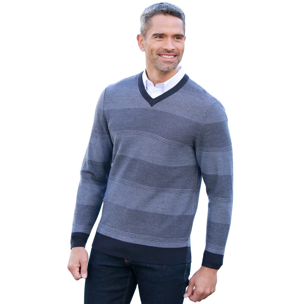 Classic V-Ausschnitt-Pullover »Pullover«