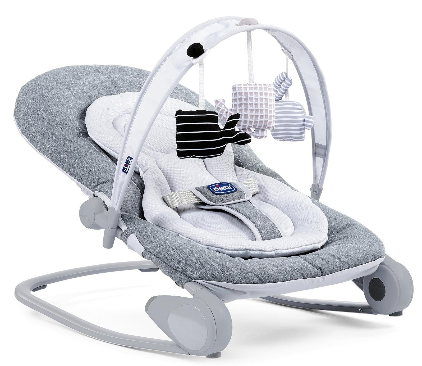 Image of Chicco Babywippe »Hoopla, Titanium«, bis 18 kg, mit Spielbogen bei Ackermann Versand Schweiz