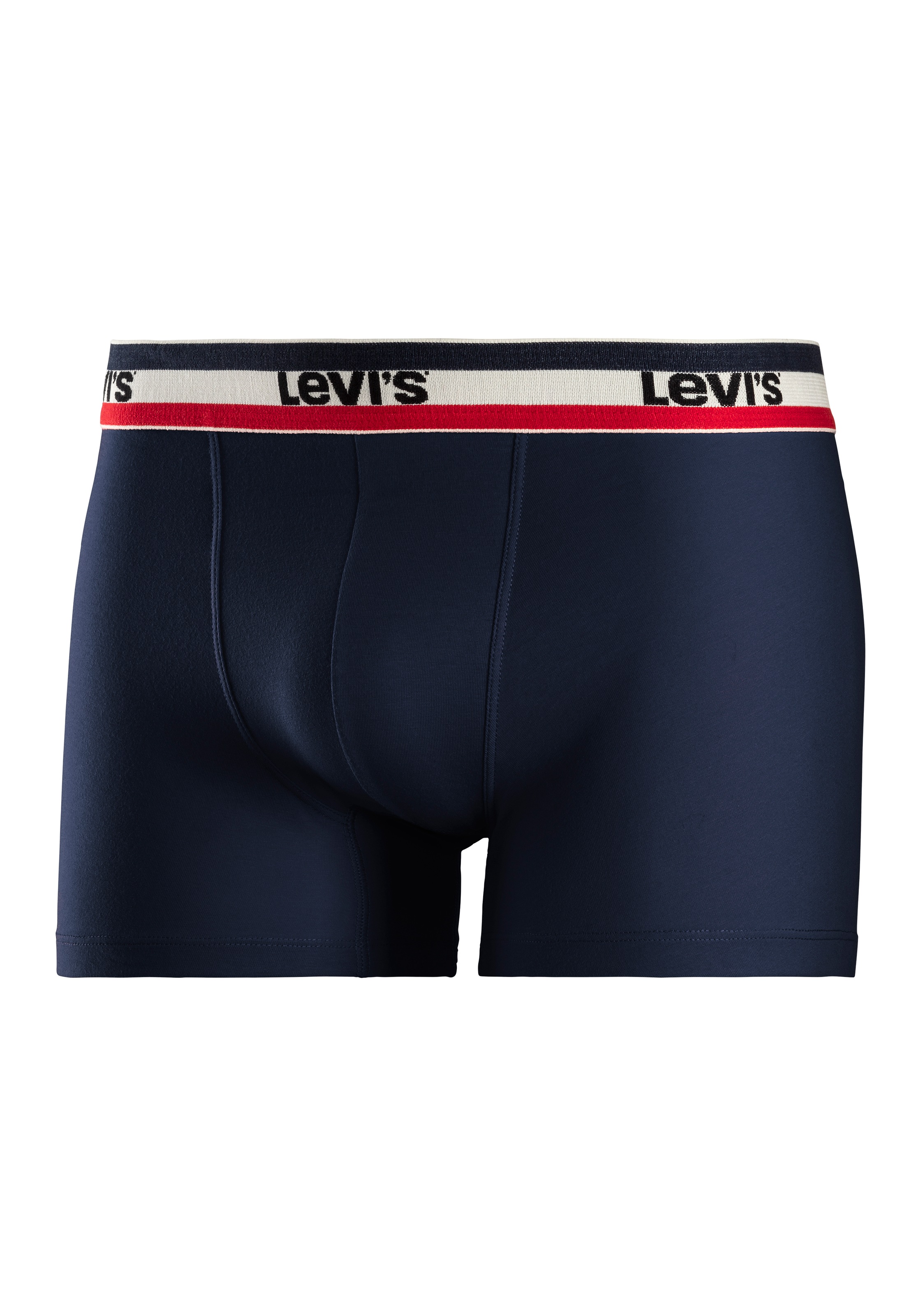 Levi's® Boxer, (Packung, 3er-Pack), mit kontrastierendem Logo-Bund