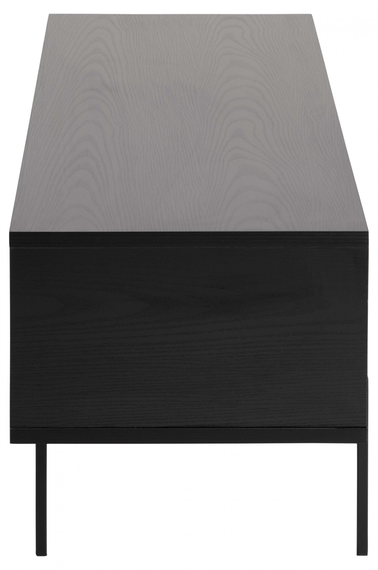 ACTONA GROUP TV-Schrank »Angus« TV-Bank ,TV Tisch mit 1 Schiebetür schwarz. Höhe 44,50 cm
