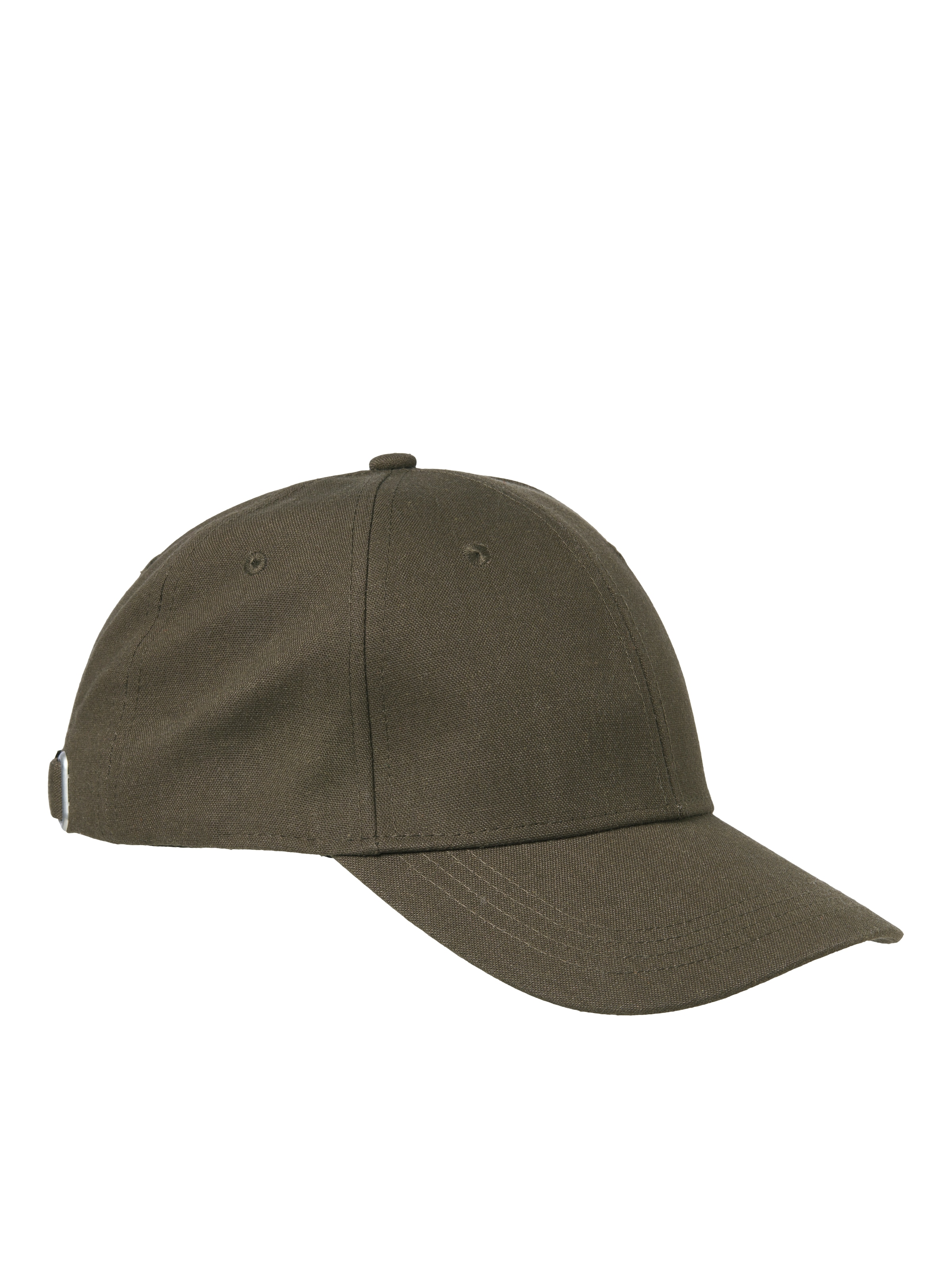 Image of Jack & Jones Baseball Cap "JACBASE LOUIS LINEN BLEND CAP SN" mit Branding