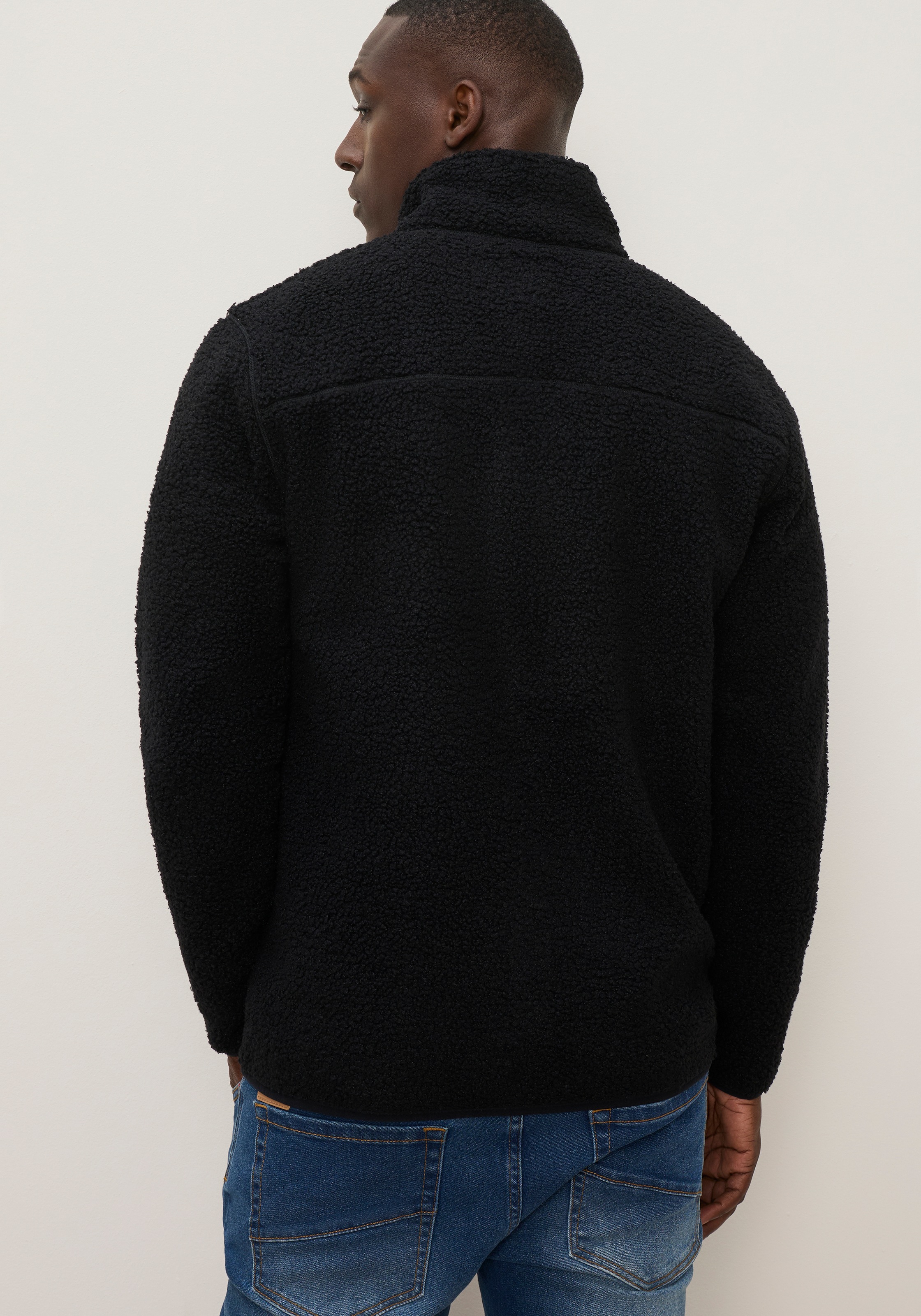 KangaROOS Veste polaire veste polaire teddy avec poches poitrine pour la mi-saison