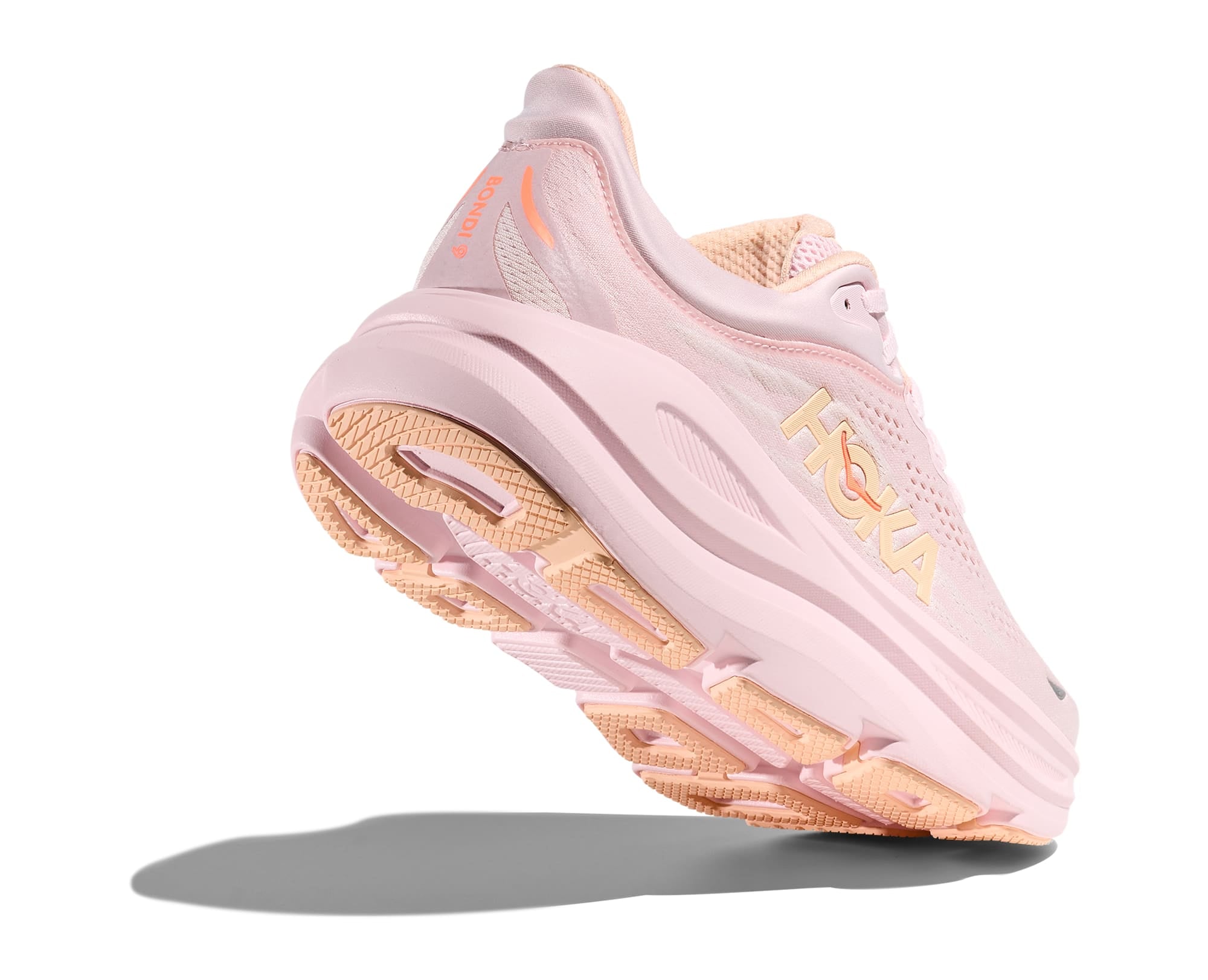 Hoka One One Chaussure de course »BONDI 9«  matière supérieure en mesh respirant, semelle extérieure en caoutchouc et EVA