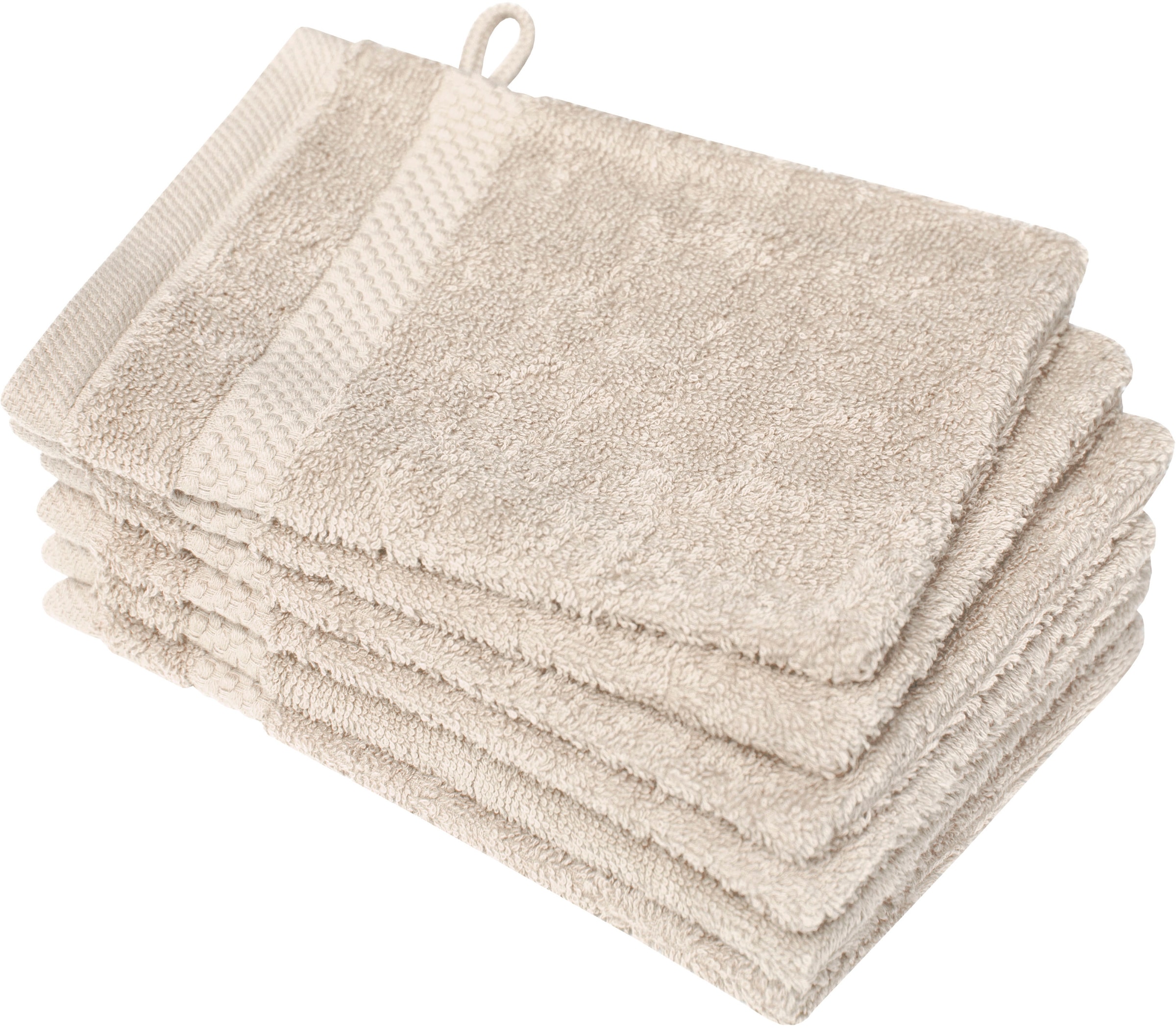 Dyckhoff Gant de toilette »Planet« 450 g/m², 100 % coton, compatible sèche-linge