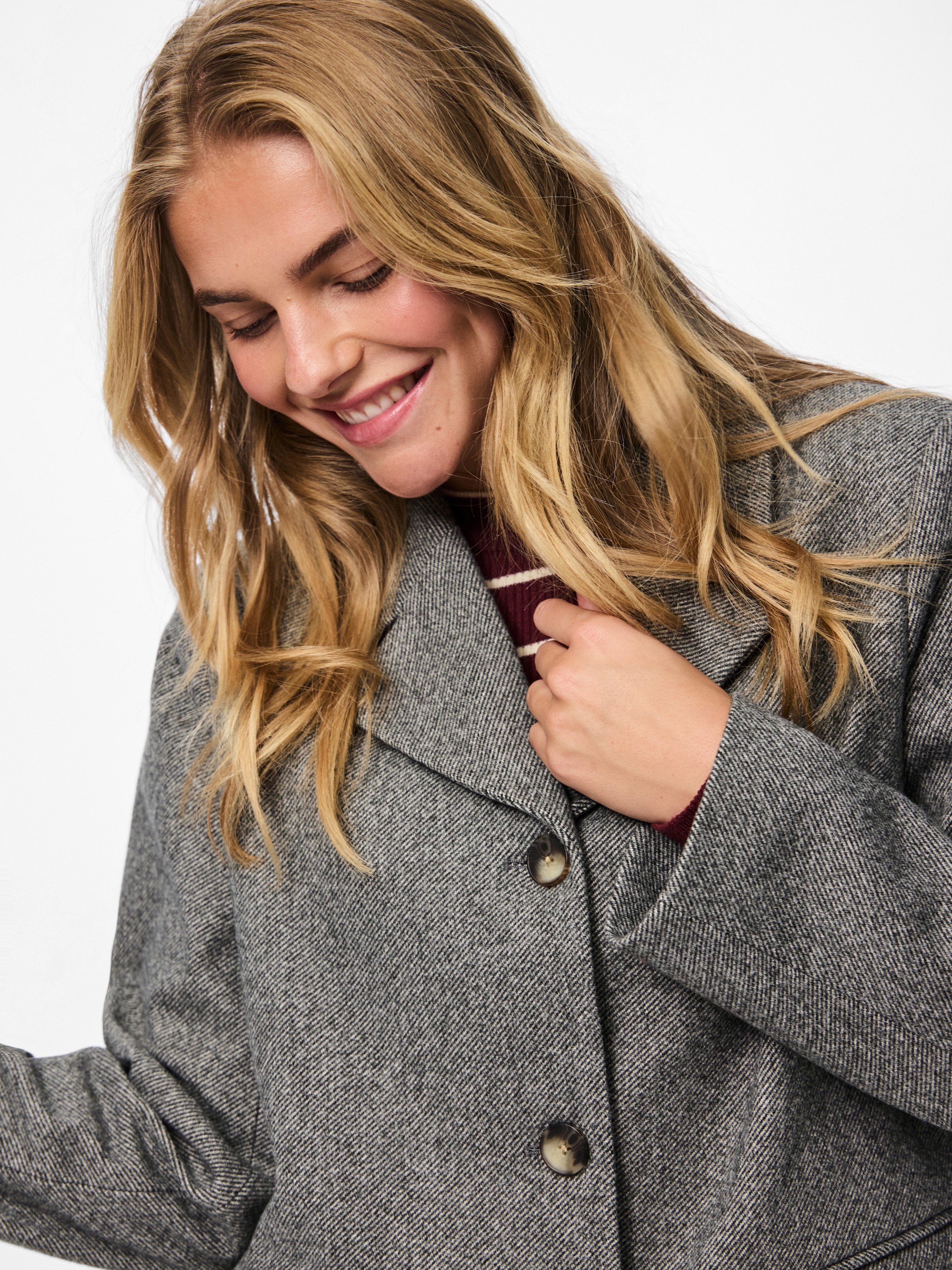 pieces Hemdjacke »PCBIANCA LS BLAZER JACKET NOOS«
