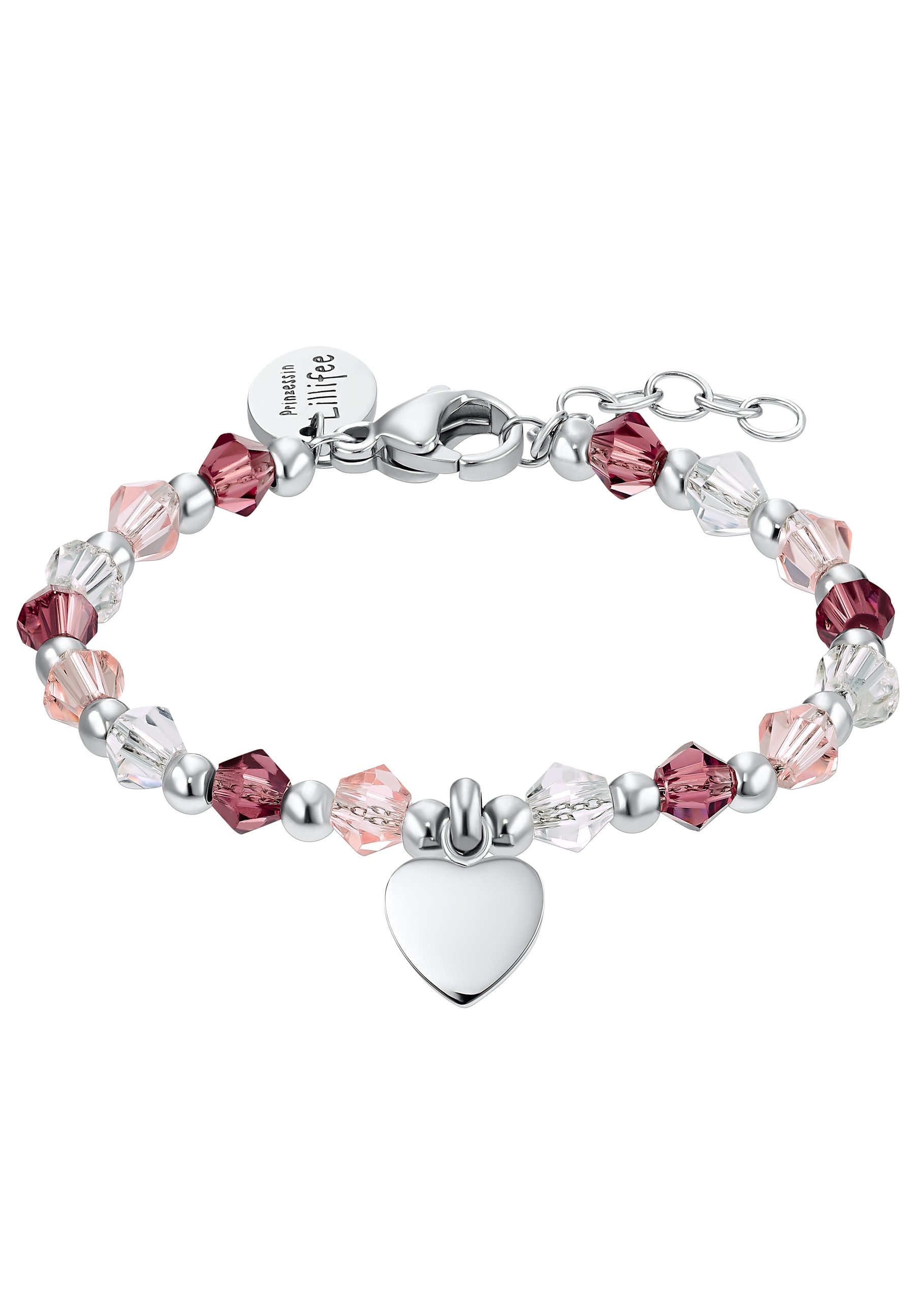 Image of Prinzessin Lillifee Armband "Herz" mit Glasstein