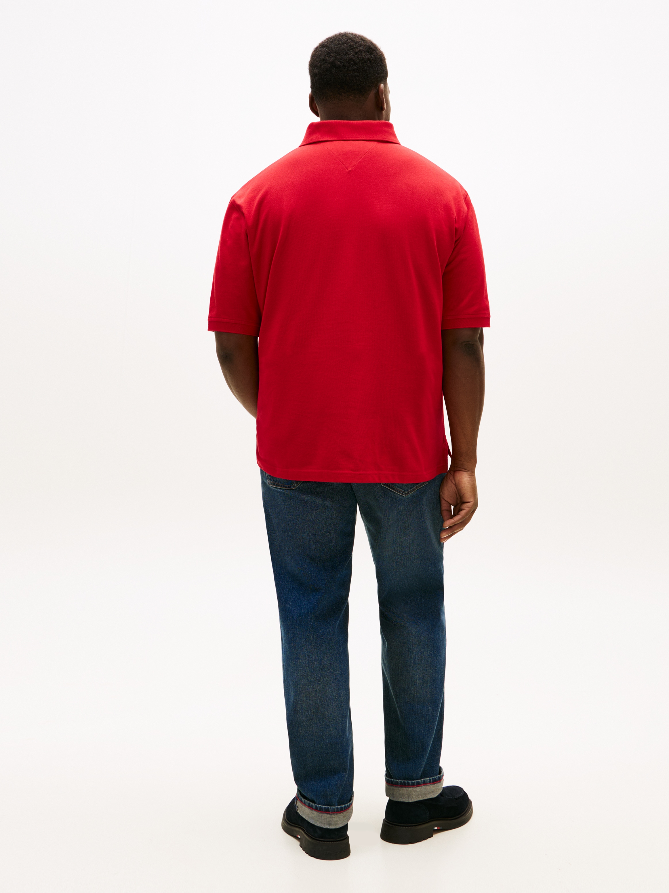 Tommy Hilfiger Big & Tall Poloshirt »Plus 1985« Grosse Grössen, Pique, regular fit