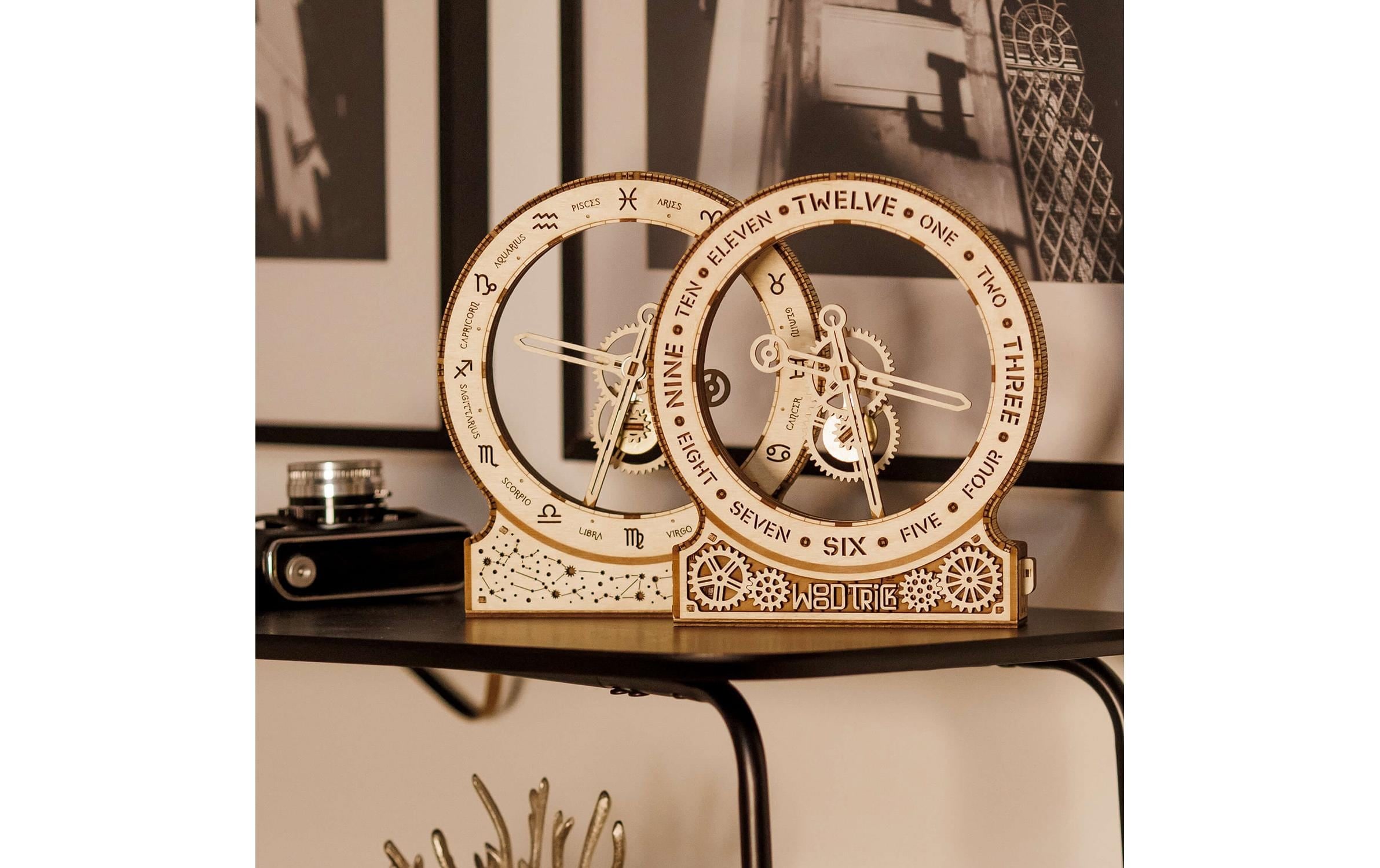   Spielbausteine »WoodTrick Kinetic Clock: Modern«