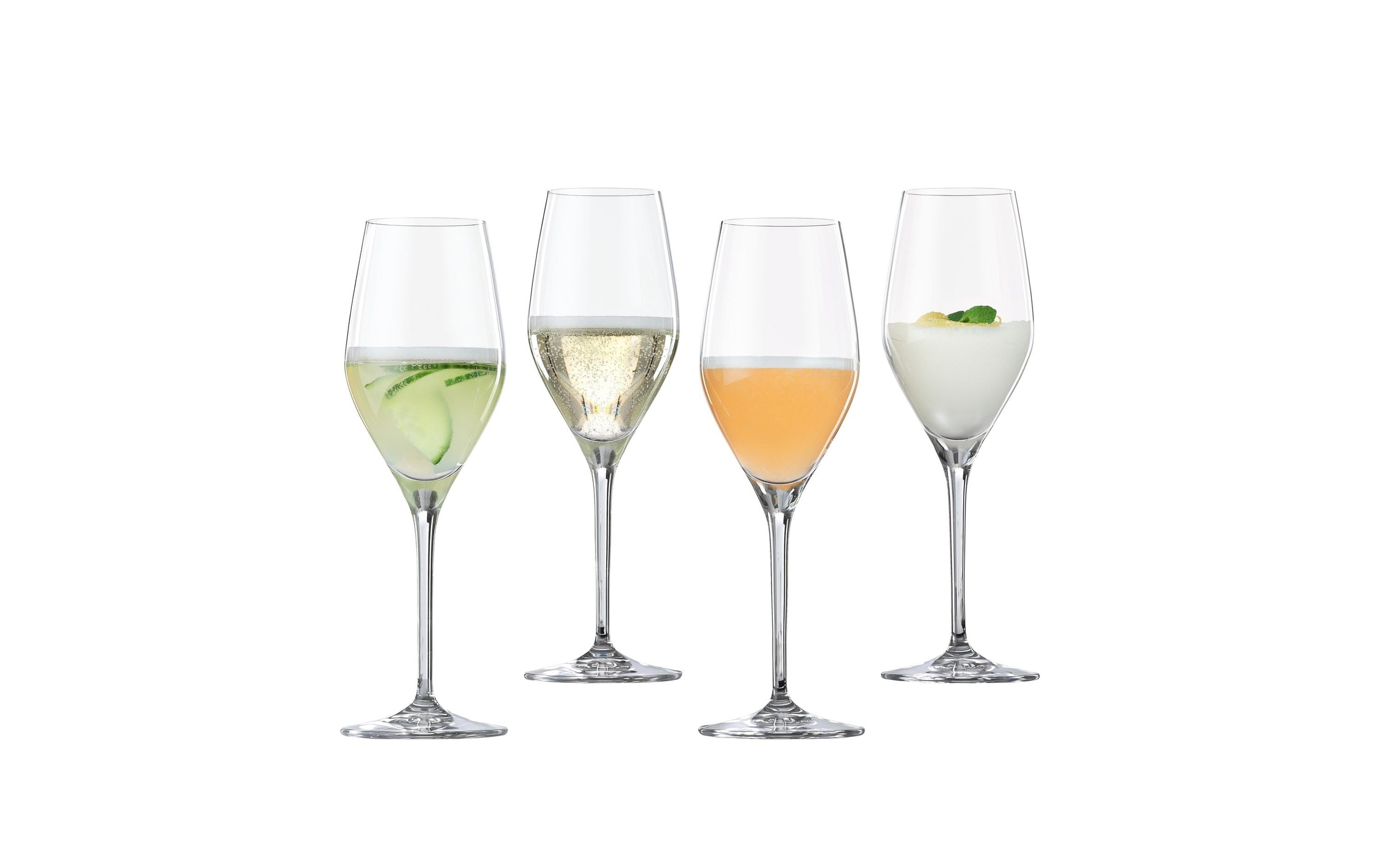 Image of Eulenspiegel Sektglas "Spiegelau Sektglas Special 270 ml, 4 Stück, Transparent" Kristallklar