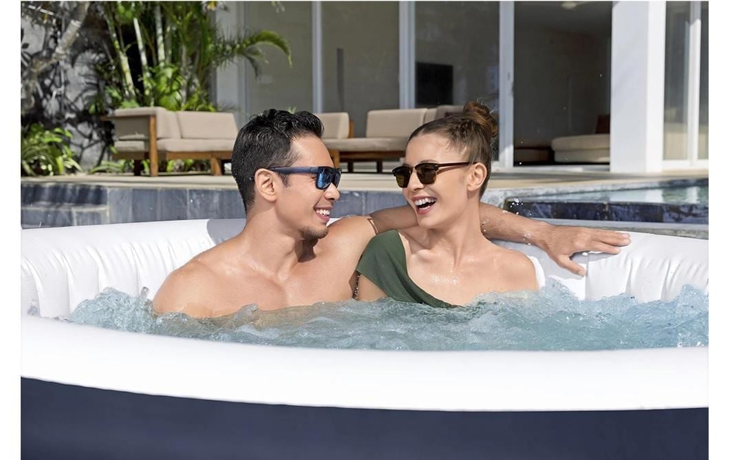 Bestway Jacuzzi »Miami AirJet Ø 180« Aufblasbarer, energieeffizienter Whirlpool für vier Personen