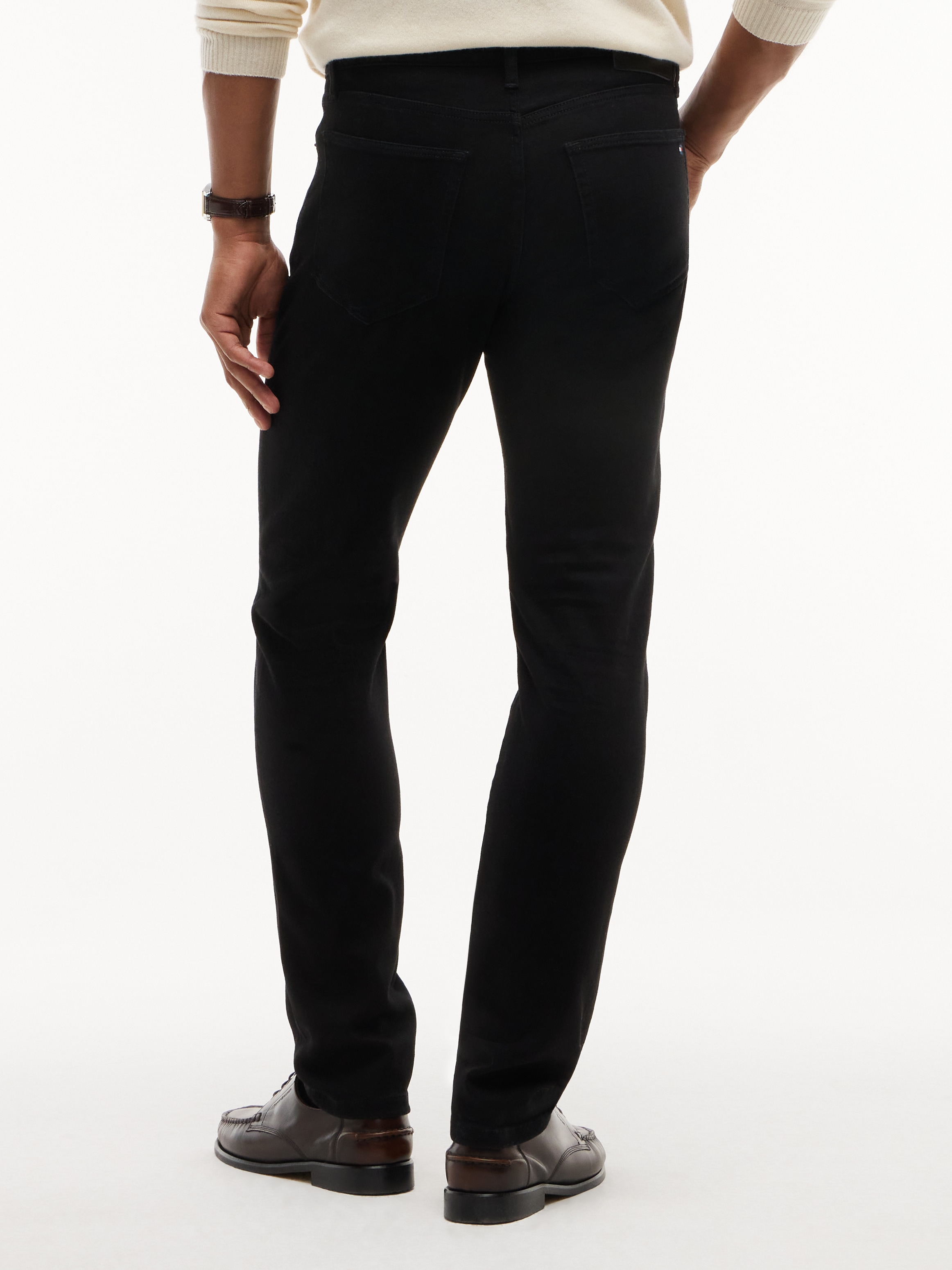 Tommy Hilfiger Jeans slim »BLEECKER SLIM CARLO BLACK OD« en denim stretch