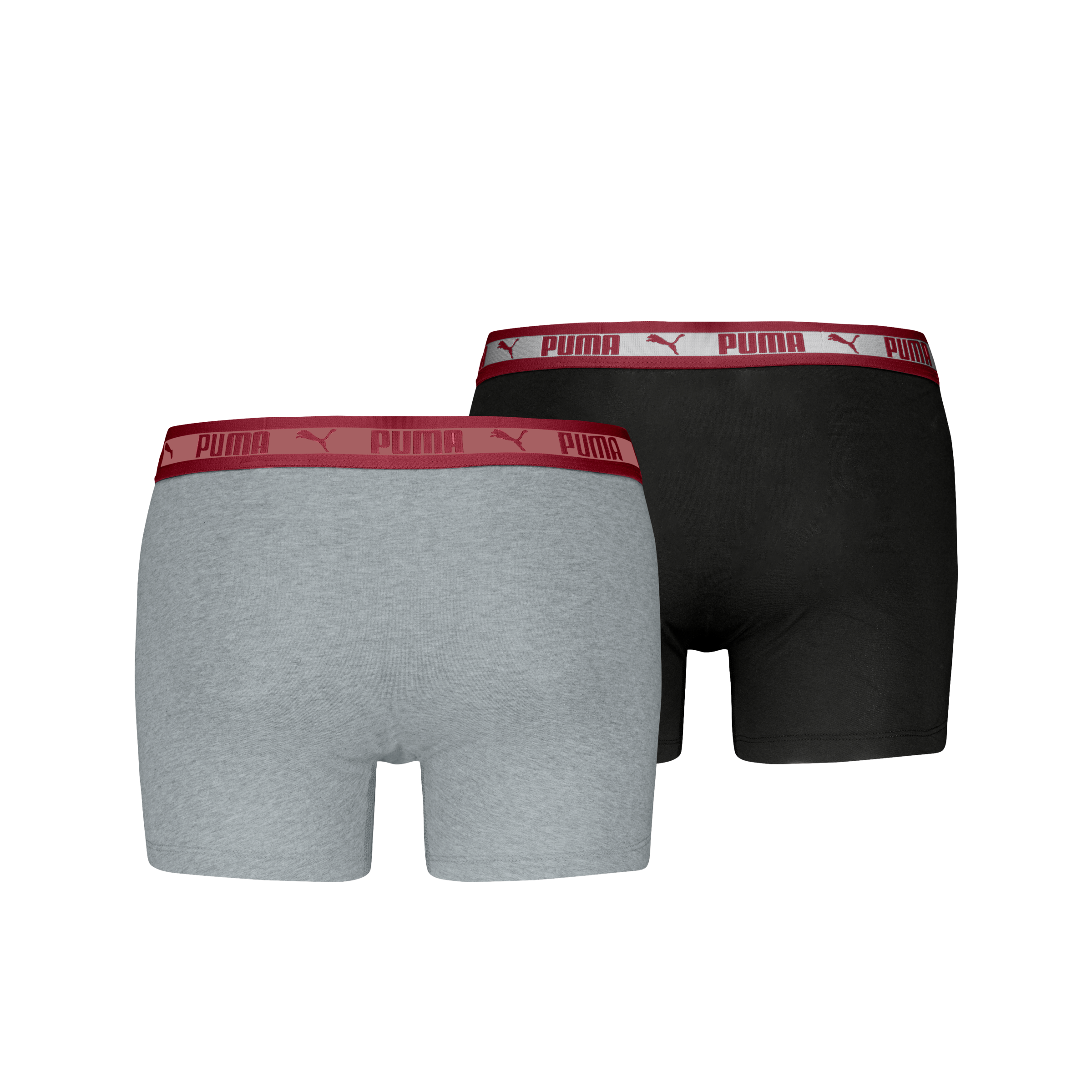 PUMA Boxers »PUMA MEN CHROMATIC WAISTBAND BOXERS 2P« 2er Pack,  elastischer Logobund, ohne Eingriff