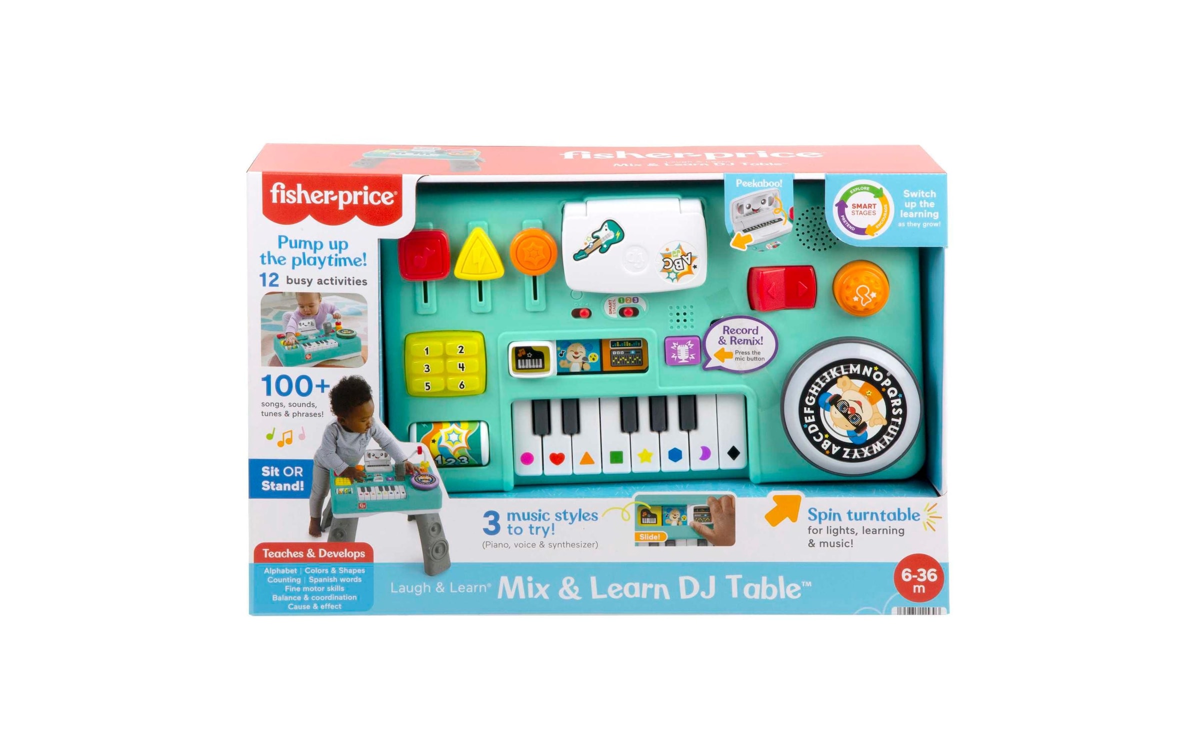 Fisher-Price® Lernspielzeug »DJ Spieltisch«