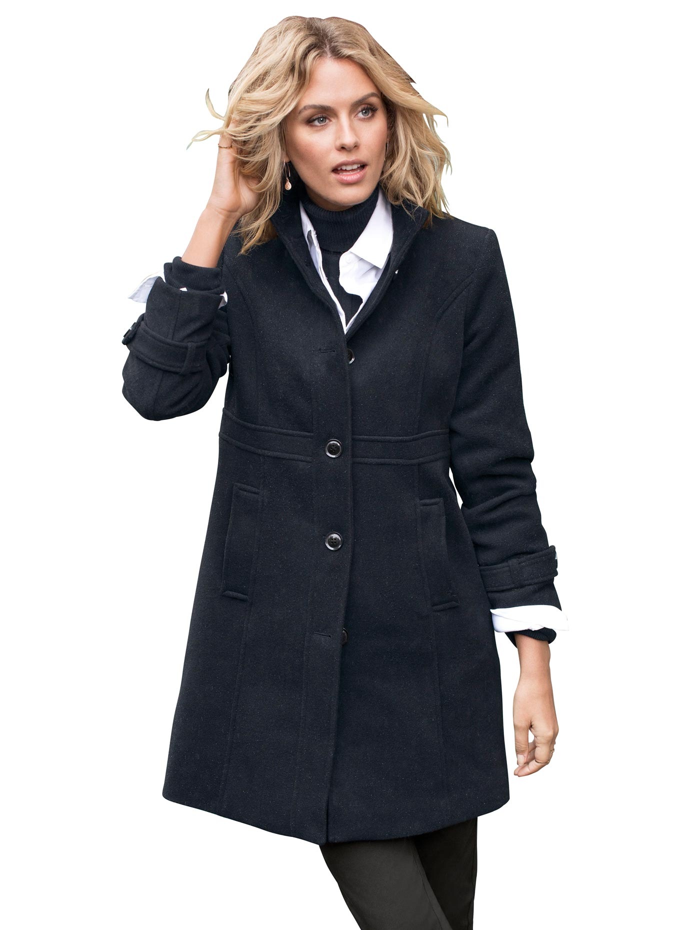 Classic Inspirationen Kurzmantel, weich wie Wolle