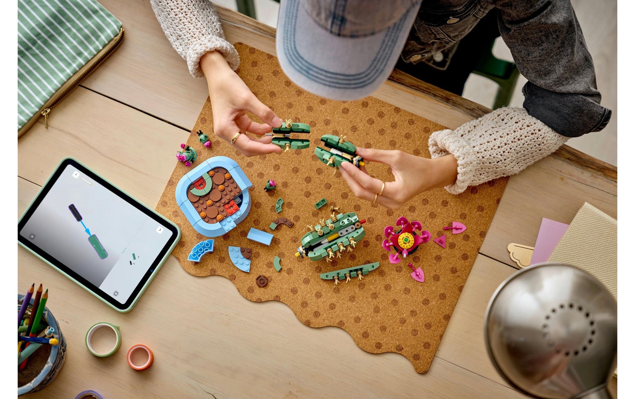 LEGO® Konstruktionsspielsteine »Botanicals Blühender Kaktus 11509«