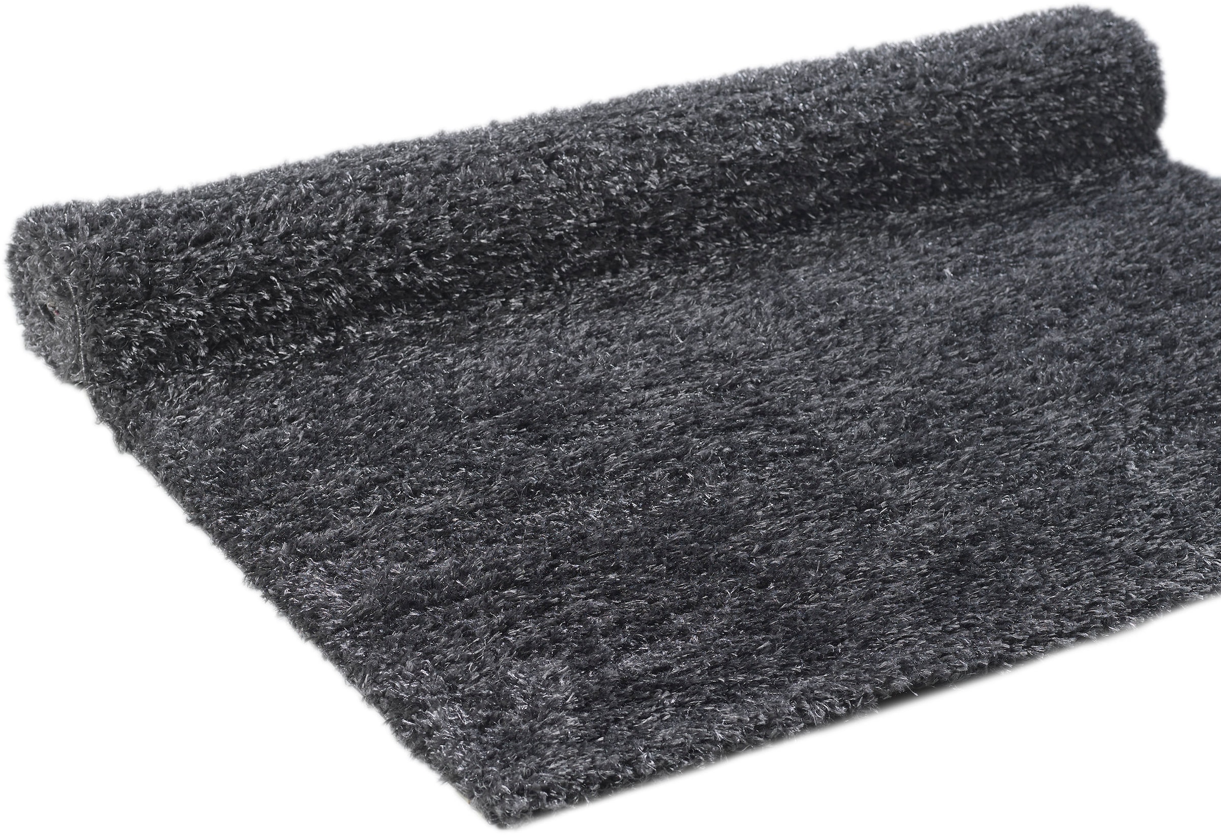 my home Hochflor-Teppich »Senara«, rechteckig, 50 mm Höhe, Läufer, weich, Shaggy, uni, idealer Teppich Wohnzimmer, Schlafzimmer