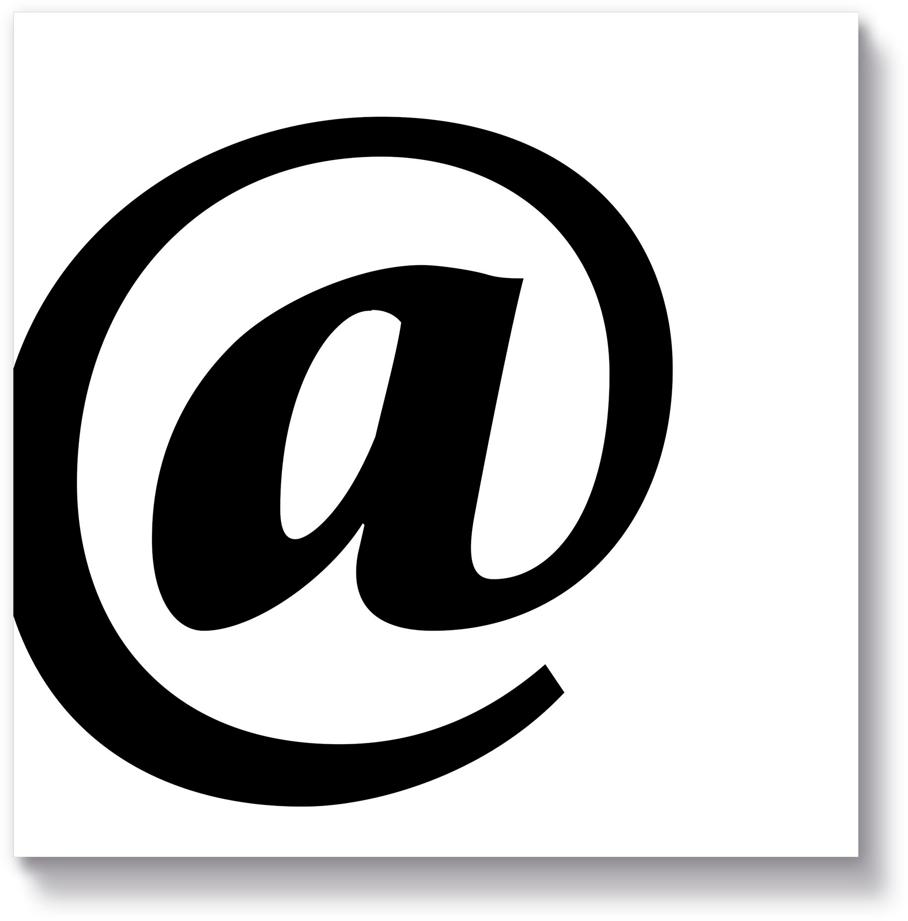 Image of Artland Holzbild »At-Zeichen«, Sprüche & Texte, (1 St.) bei Ackermann Versand Schweiz