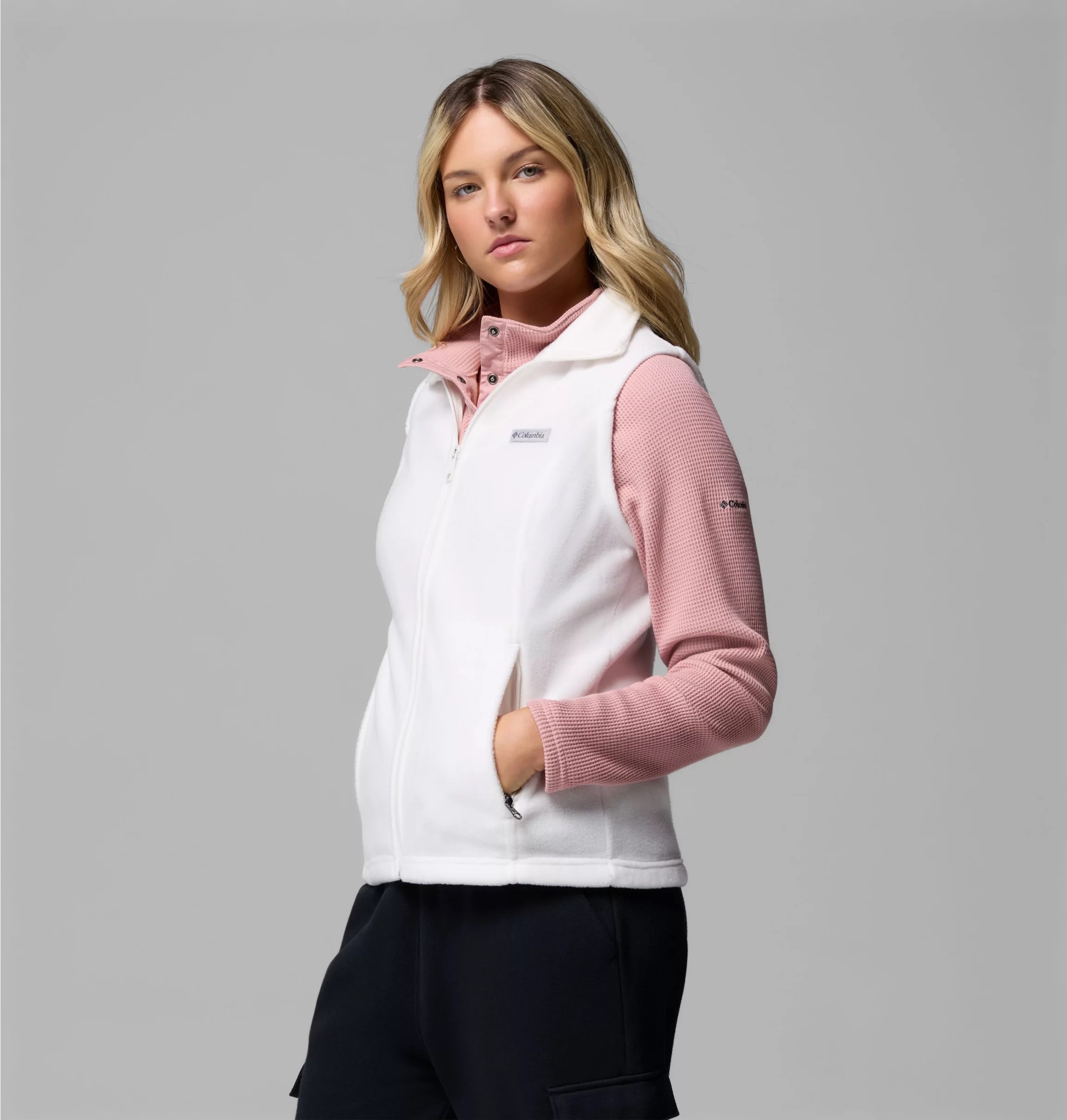 Columbia Fleeceweste »Benton Springs Vest« aus atmungsaktivem Material, schnell trocknend, sportlicher Stil