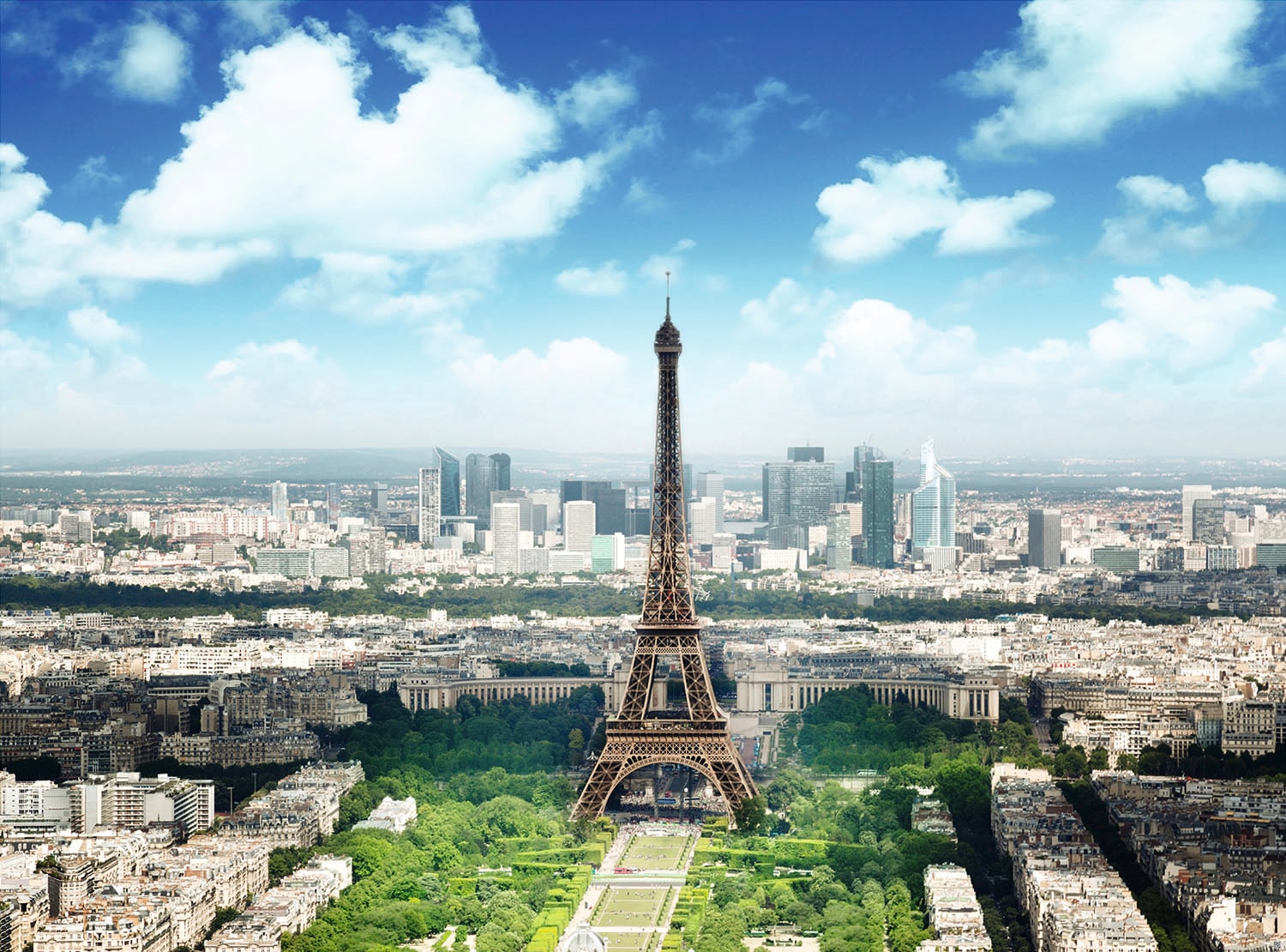 Image of Papermoon Fototapete "Eiffel Tower" glatt