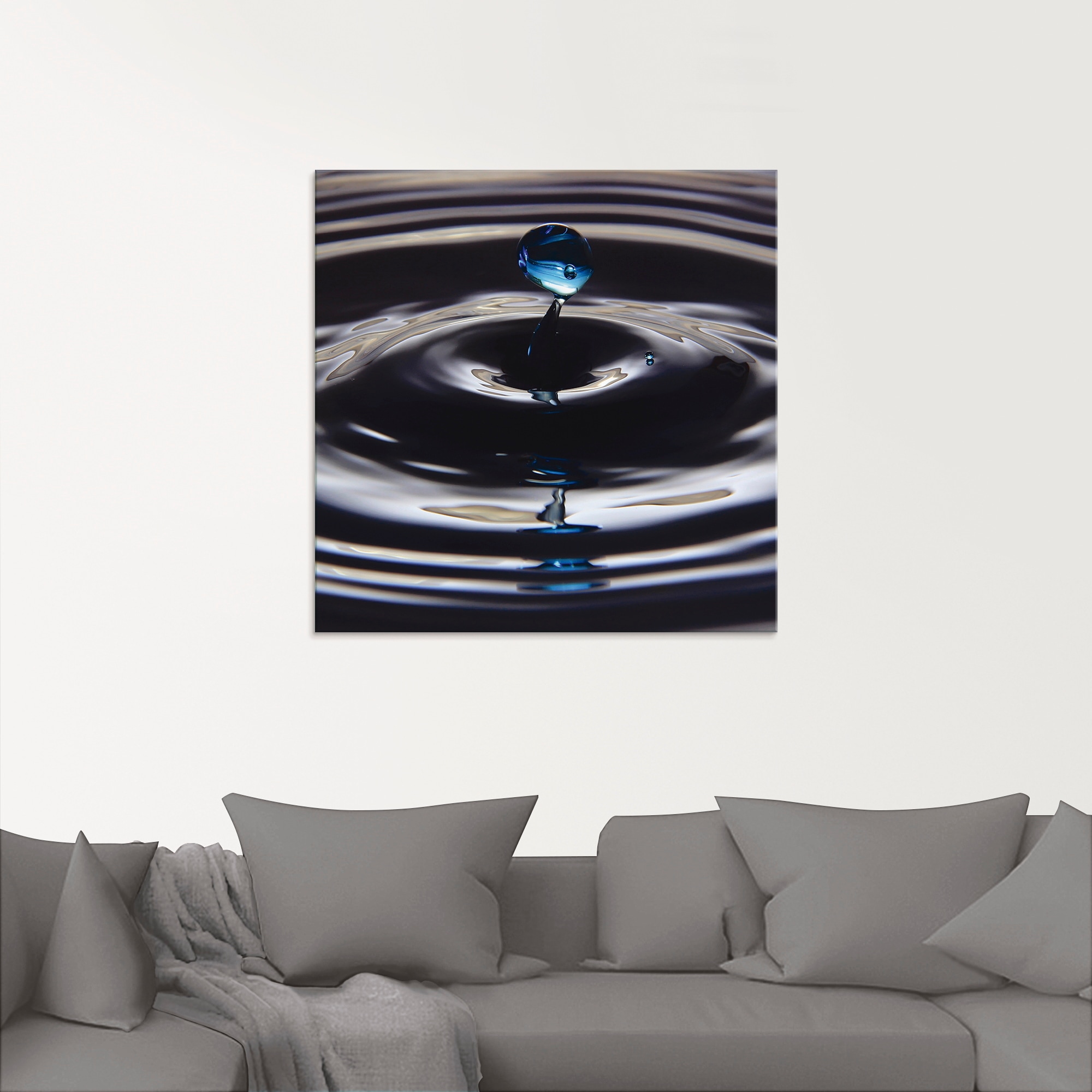 Artland Glasbild »Verlorener Tropfen«, Zen, (1 St.), in verschiedenen Grössen