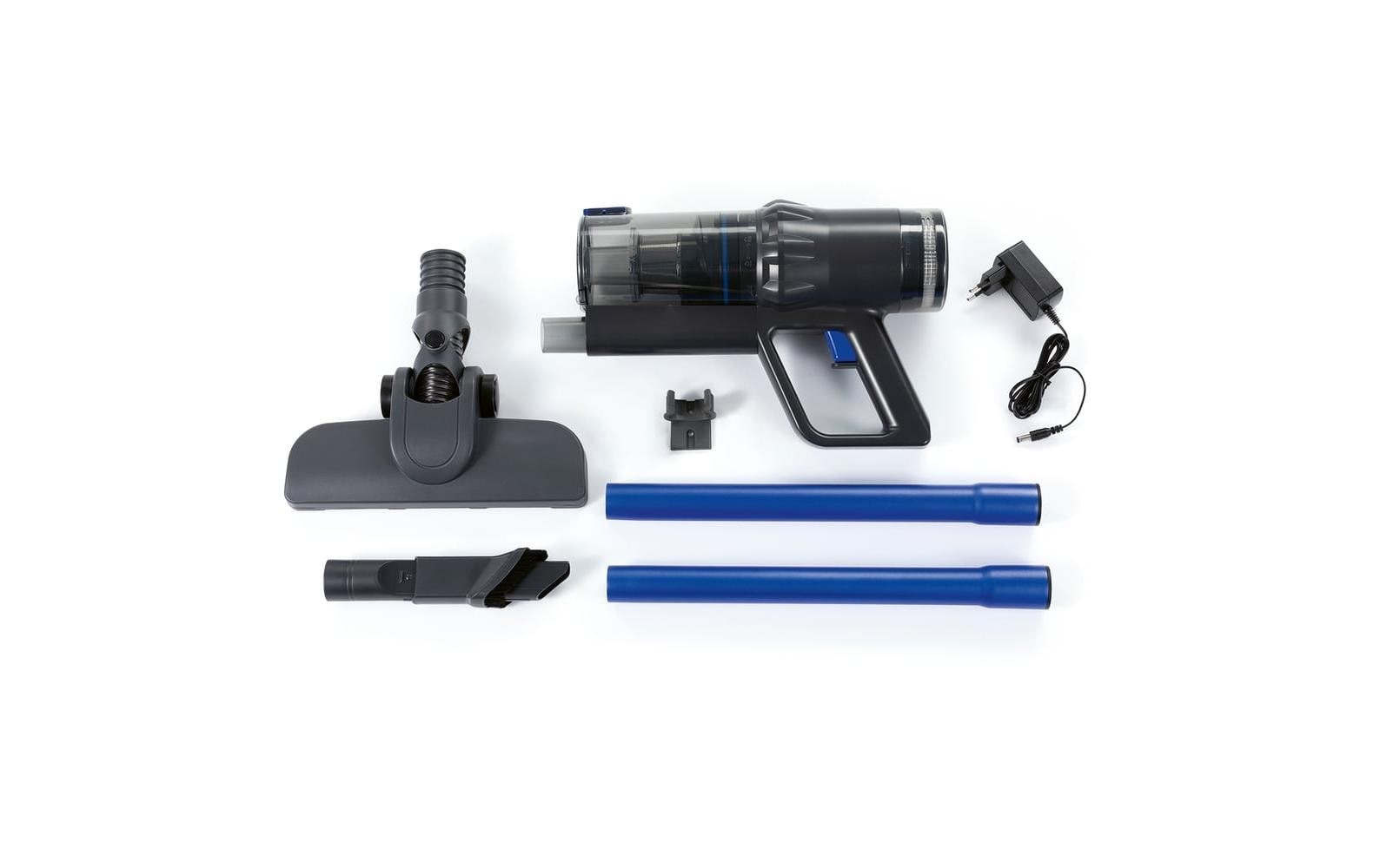 CLEANmaxx Akku-Hand-und Stielstaubsauger »Blau/Grau«