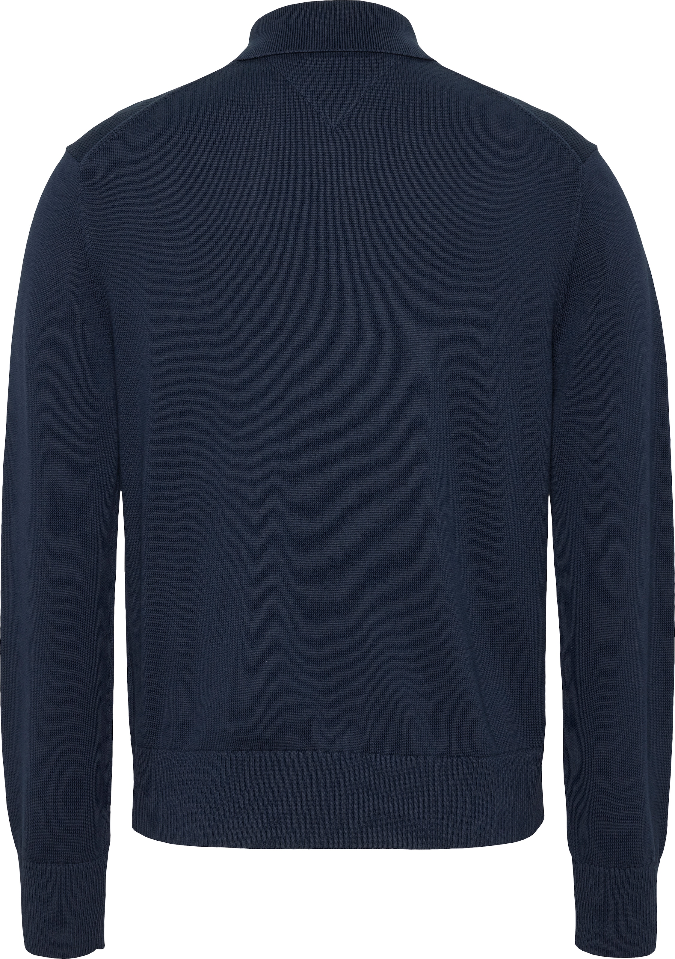 Tommy Jeans Polokragenpullover »TJM SLIM ESSENTIAL POLO SWEATER«, mit Logostickerei