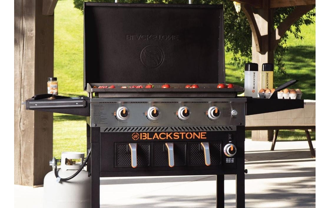   Gasgrill »Blackstone 36-Zoll-Grillplatte mit Airfryer-Kombination« Kombinierte Grillstation mit Heissluftfritteuse