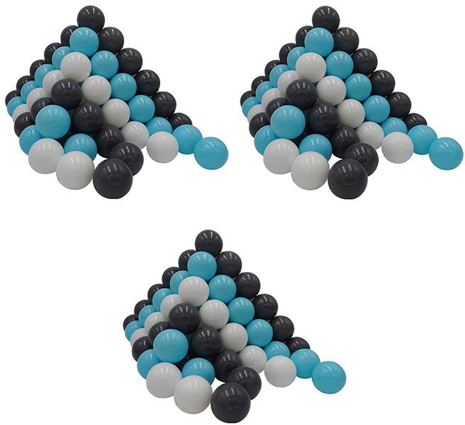 Image of Knorrtoys® Bällebad-Bälle »300 Stück, creme/grey/lightblue«, (300) bei Ackermann Versand Schweiz