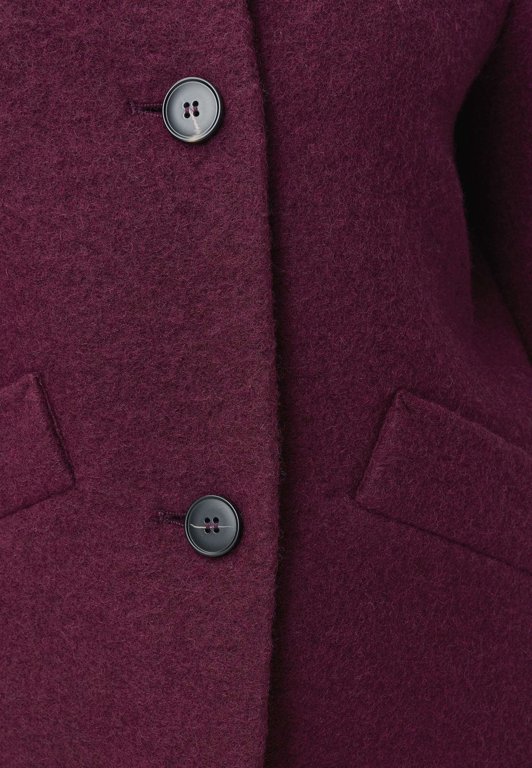 Fuchs Schmitt Manteau en laine Col montant, coupe régulière, mélange de laine