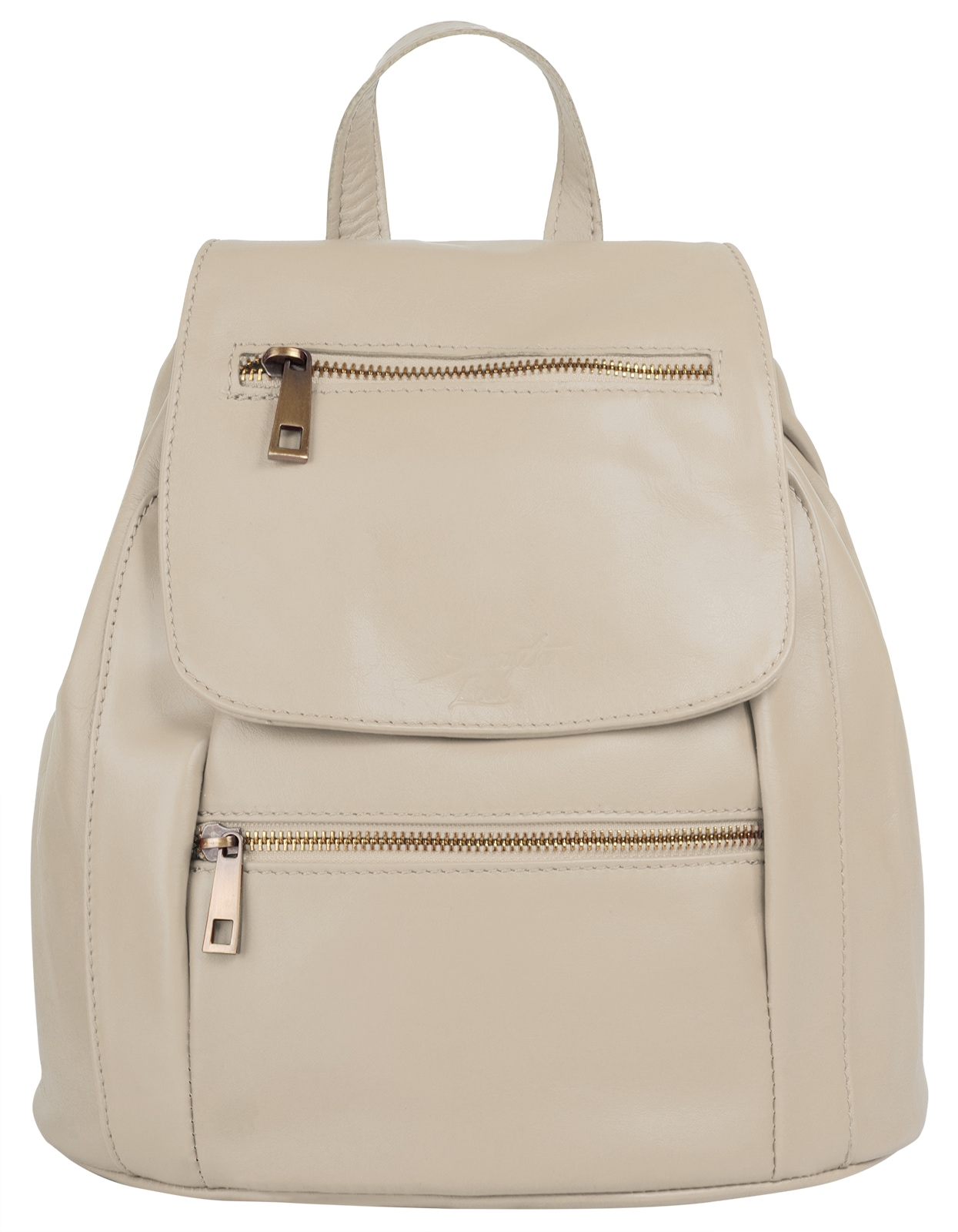 Samantha Look Cityrucksack, echt Leder, Made in Italy