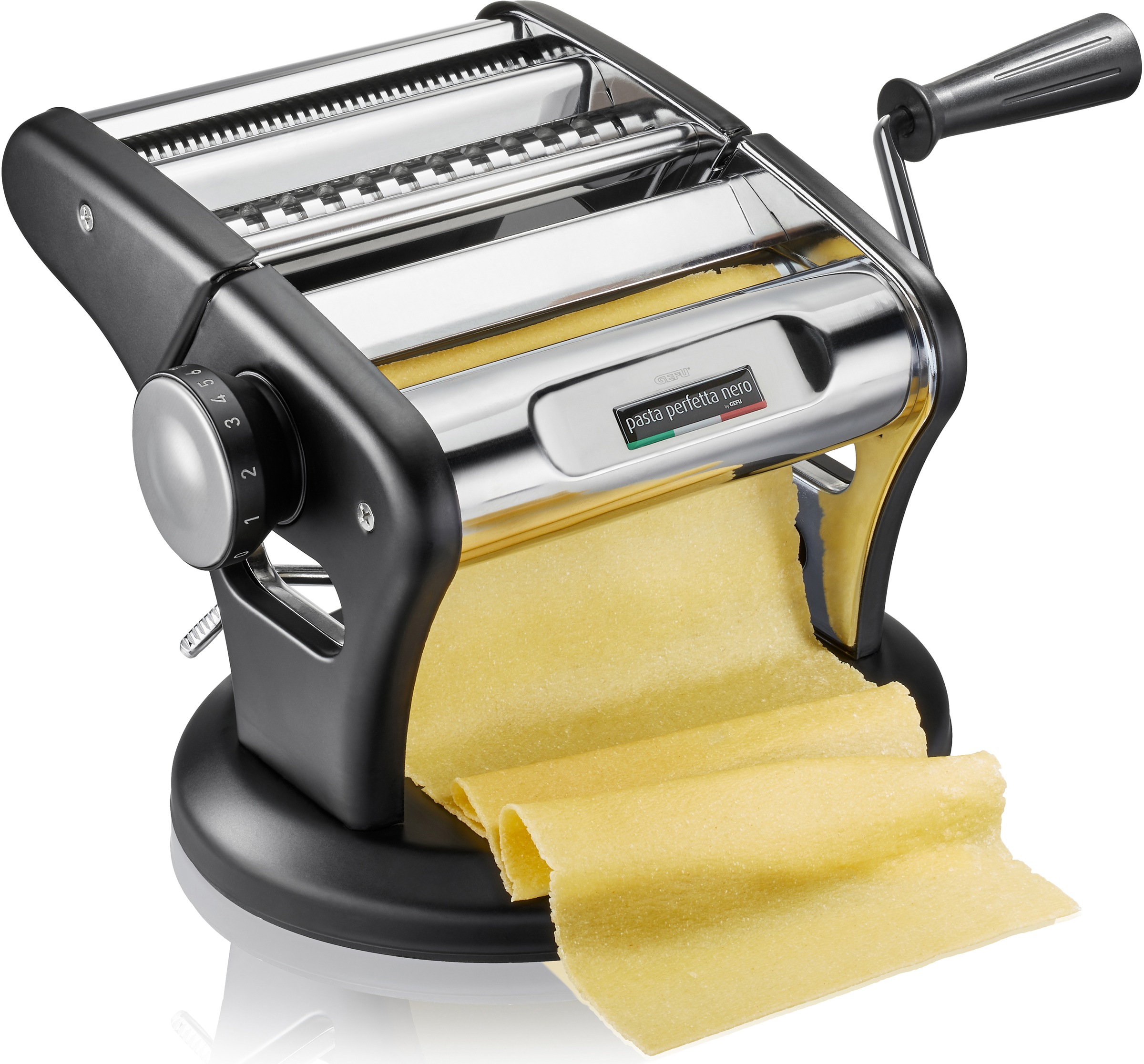 Image of GEFU Nudelmaschine »PASTA PERFETTA EXCEL«, Präzisionswalzen aus Leichtmetall für puren Pastageschmack, Edelstahl bei Ackermann Versand Schweiz