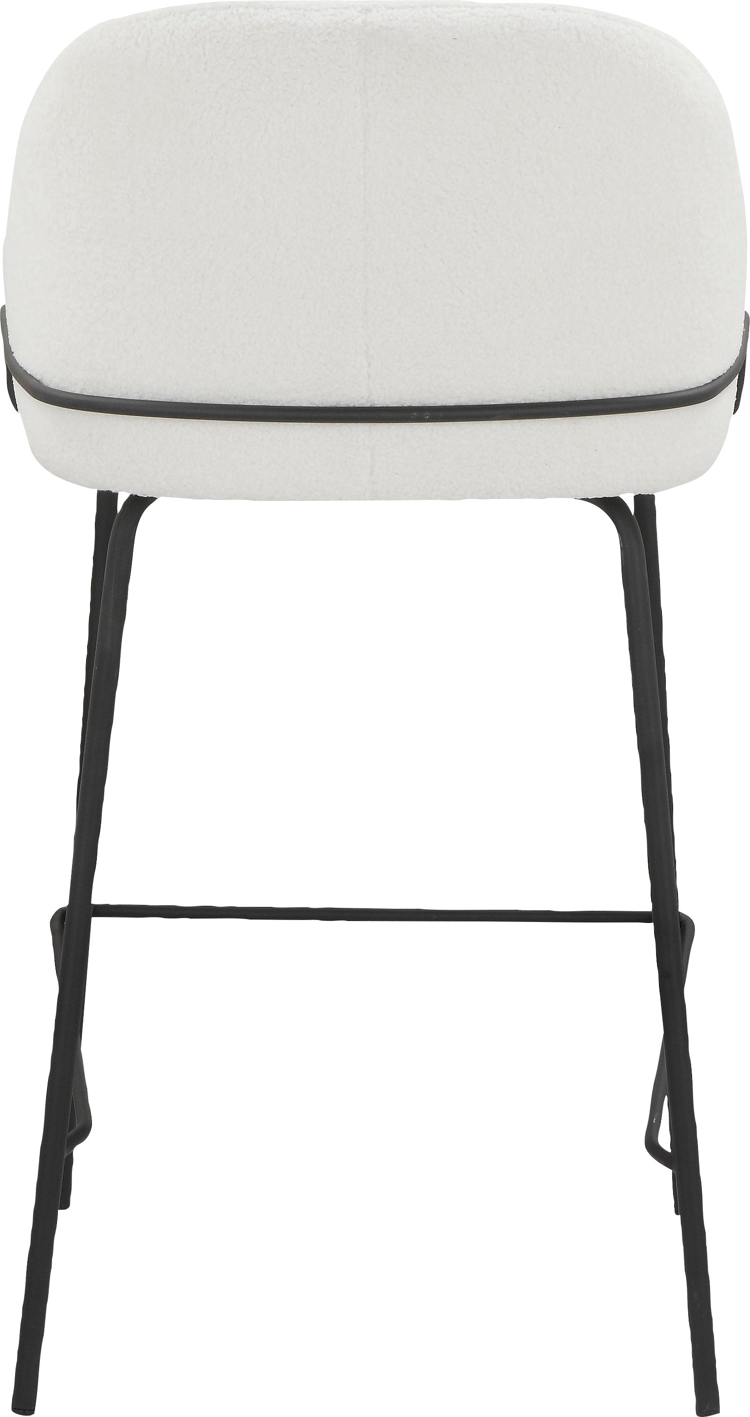 Leonique 4-Fussstuhl »Puant«, 2 St., Struktur, mit Stoff aus Polyester/recyceltem Polyester, Sitzhöhe 65 cm