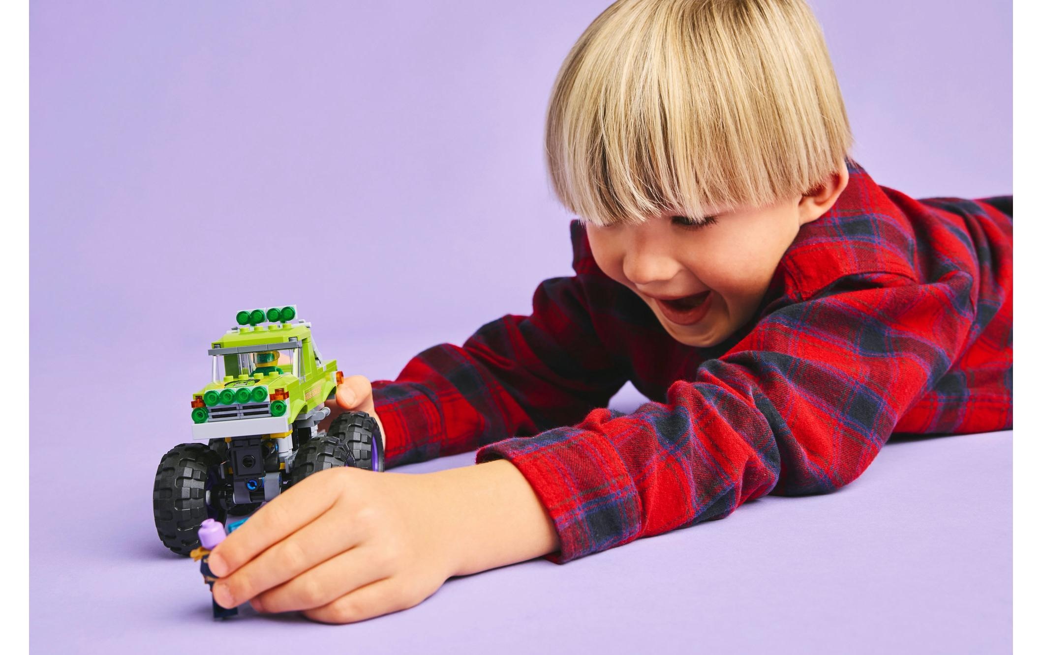 LEGO® Spielbausteine »Marvel Hulk-Truck vs. Thanos 76312«