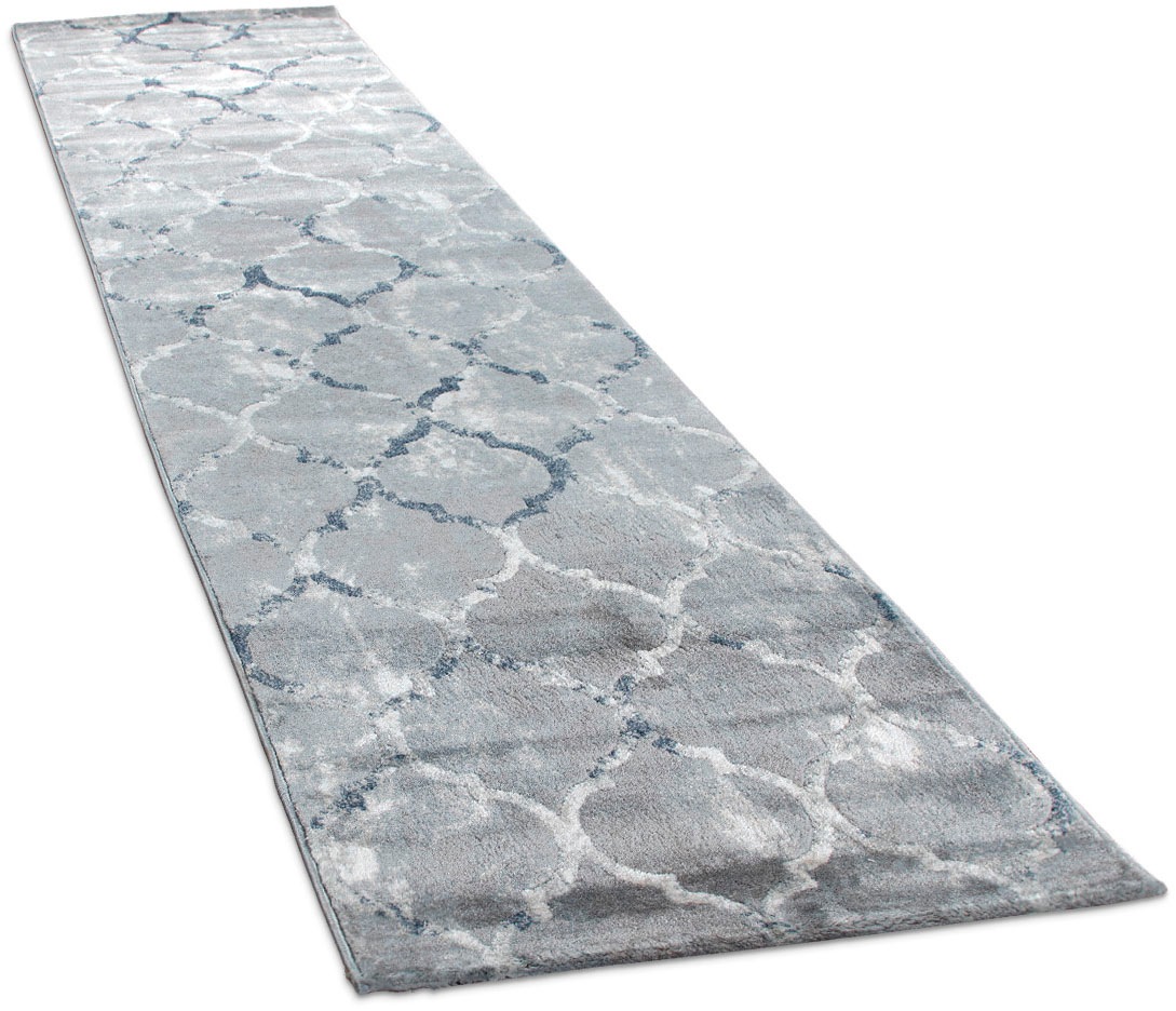 Image of Paco Home Läufer »Victory 605«, rechteckig, 16 mm Höhe, Teppich-Läufer, Kurzflor, gewebt, Vintage Look, ideal im Flur & Schlafzimmer bei Ackermann Versand Schweiz