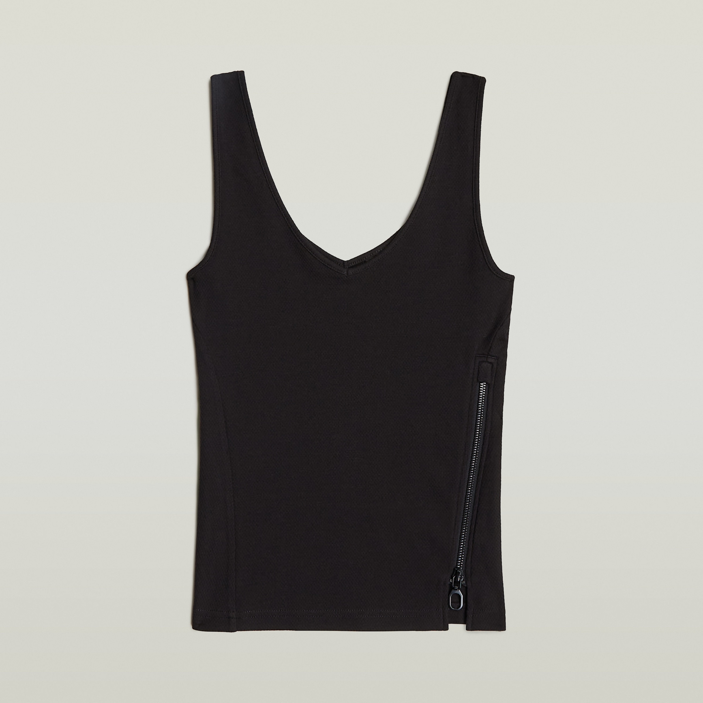 G-STAR Trägertop »Asymmetrical Zip«, mit Reissverschluss