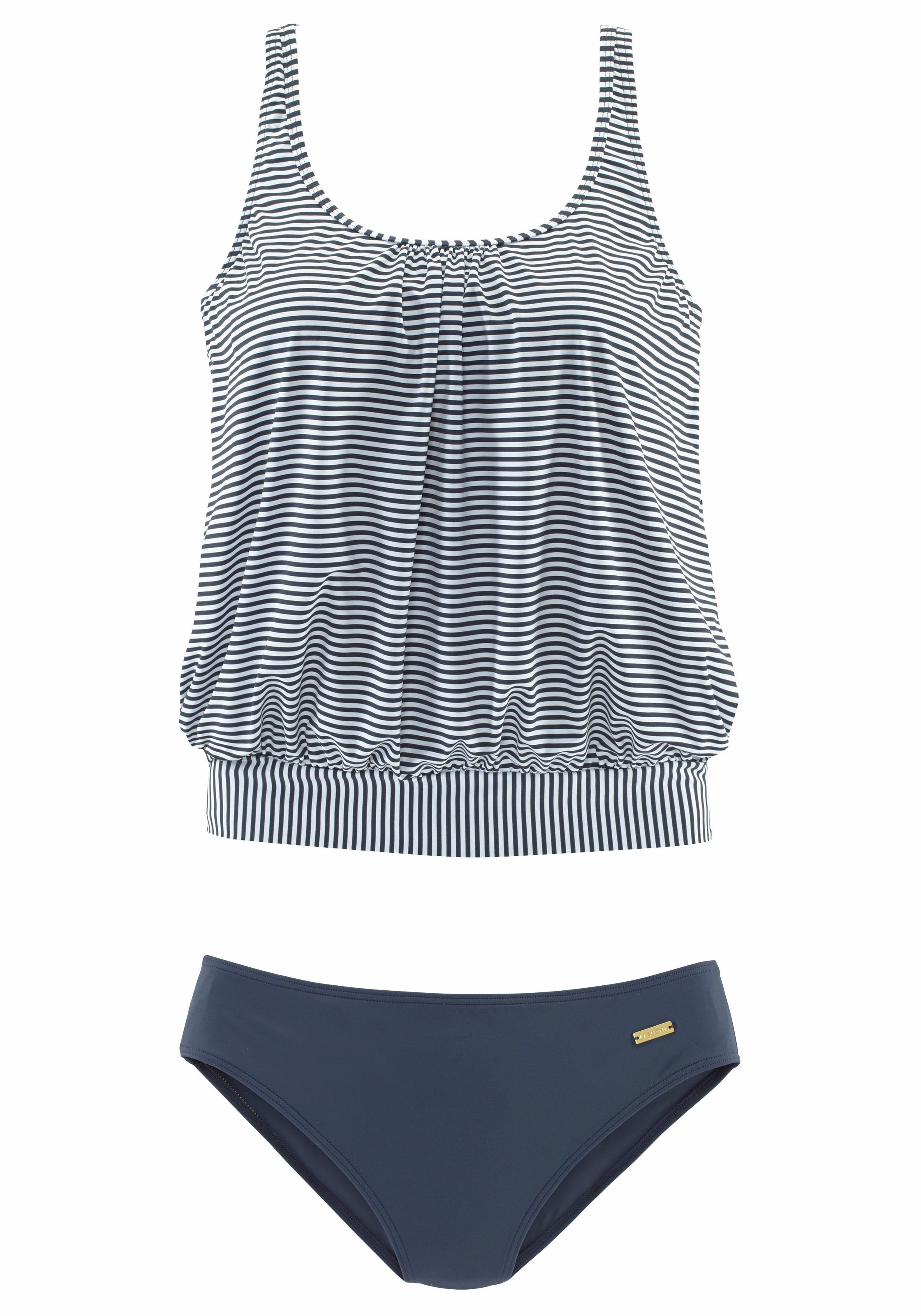 LASCANA Oversize-Tankini "Mona" im Streifendesign