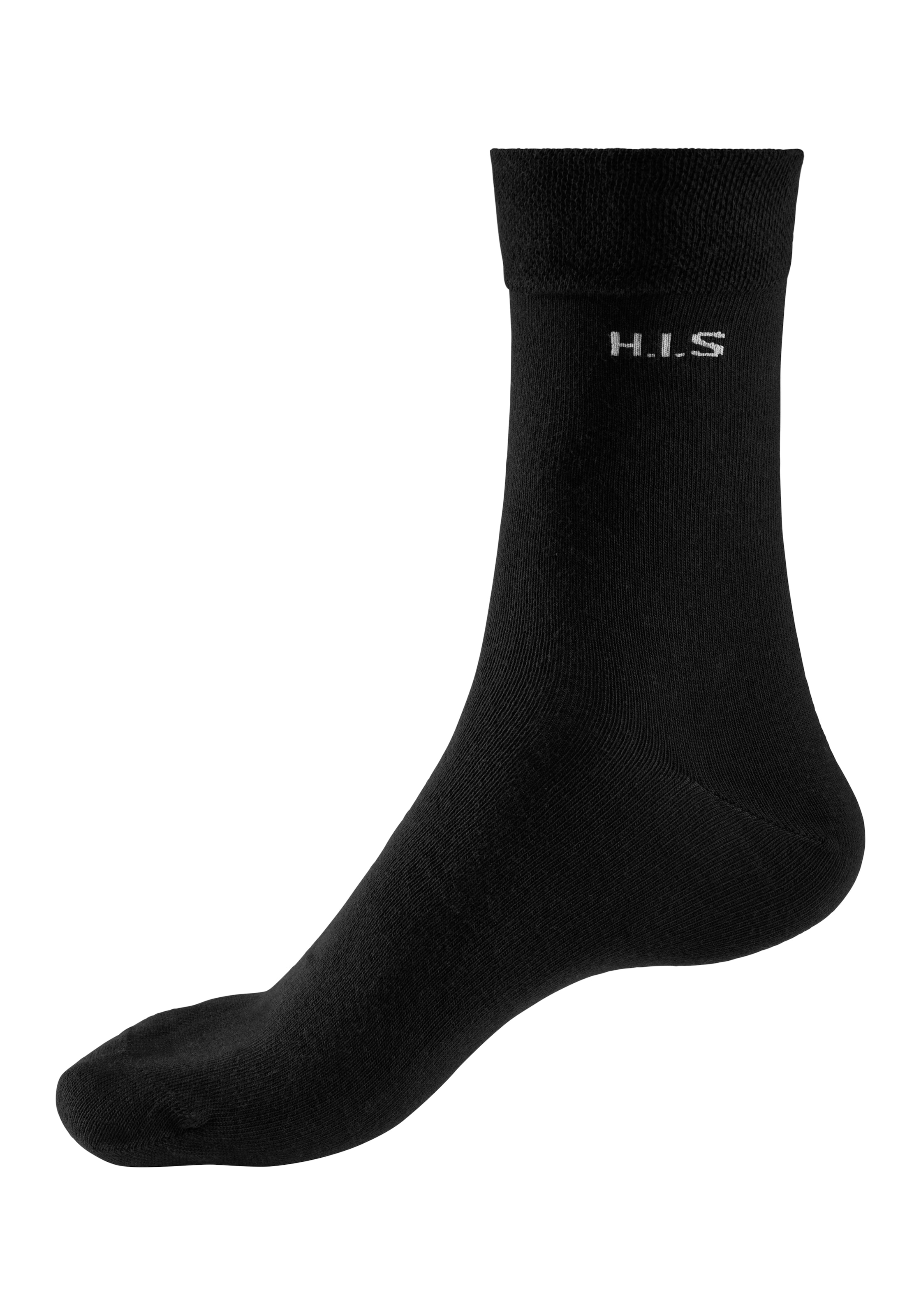 H.I.S Chaussettes Packung, 4 cuis tlg. mit druckfreiem Bündchen