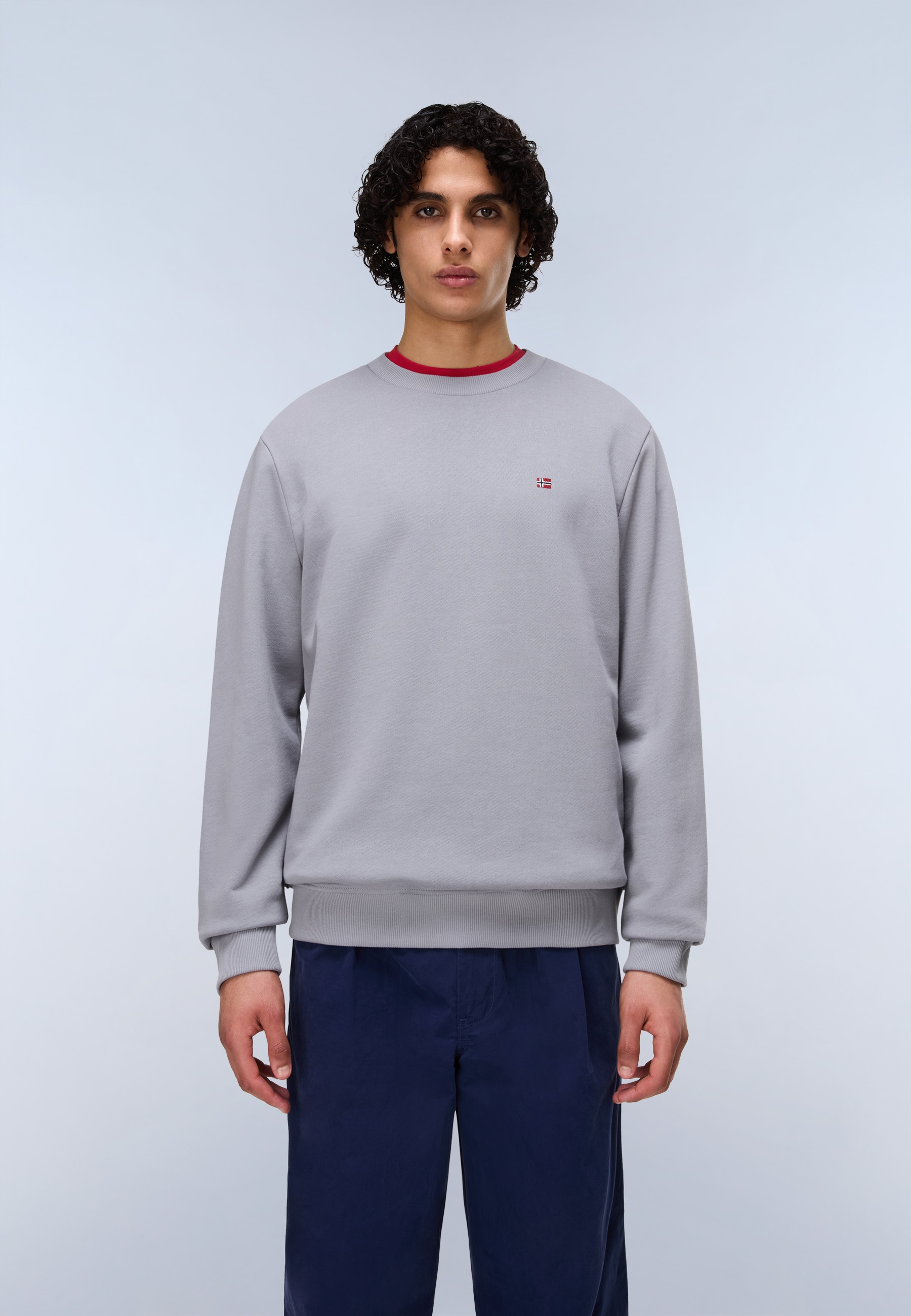 Image of Napapijri Sweatshirt "BALIS CREW SUM 2", sportlicher Stil, für Sportmode und Sommermode, Loose Fit