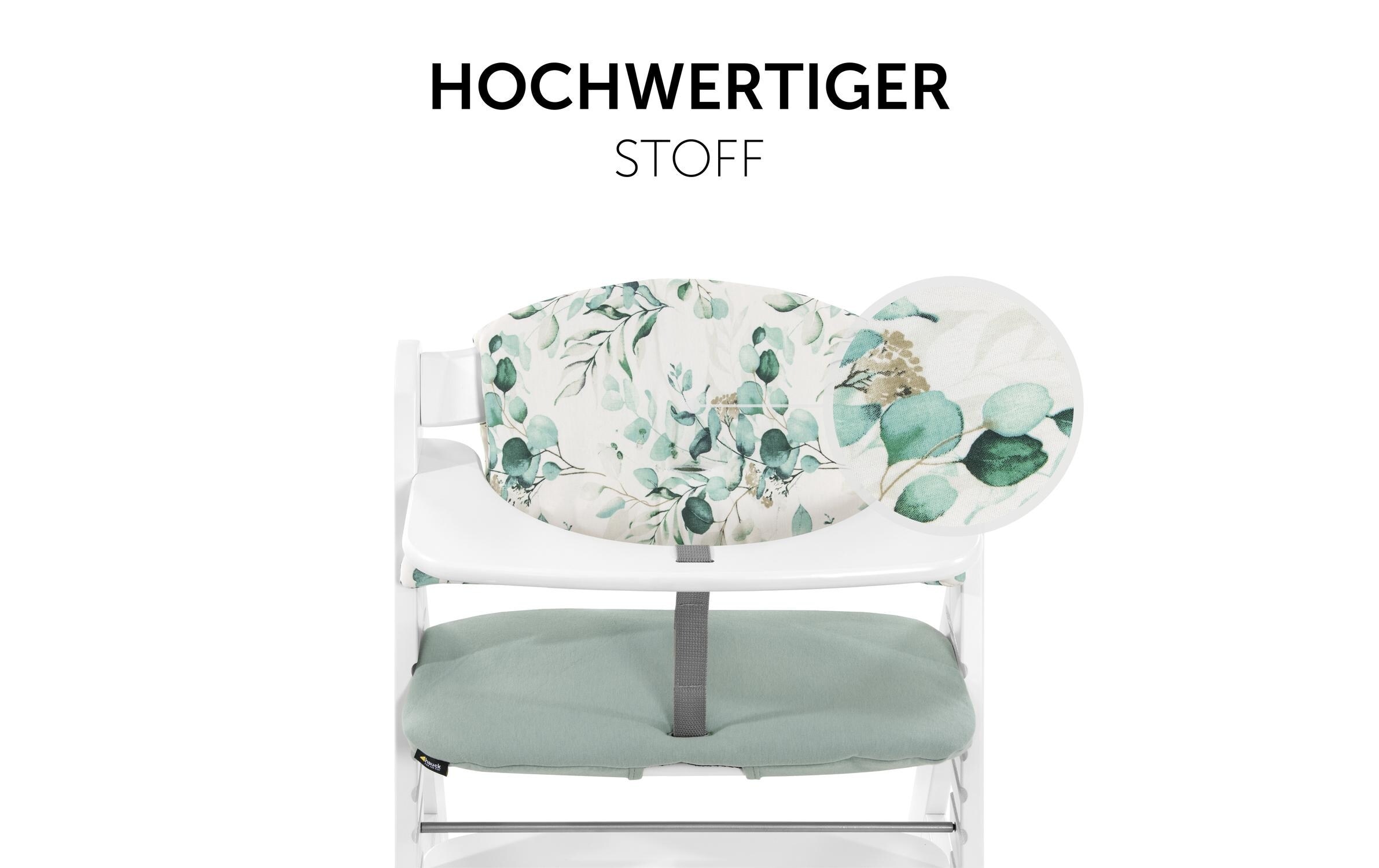 Hauck Kinder-Sitzauflage »Select Jersey Leaves Mint zu Alpha+«