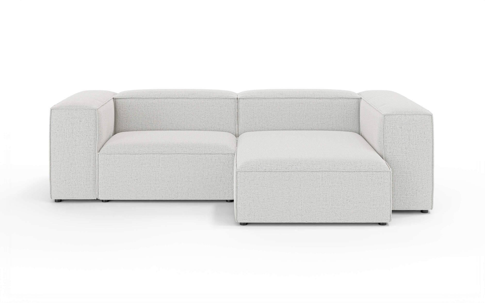 GOODproduct Canapé d'angle »HAILY L-Form links/rechts, Modularsofa, Masse B/T/H: 260/160/72 cm« als Modul oder separat verwendbar, für individuelle Zusammenstellung