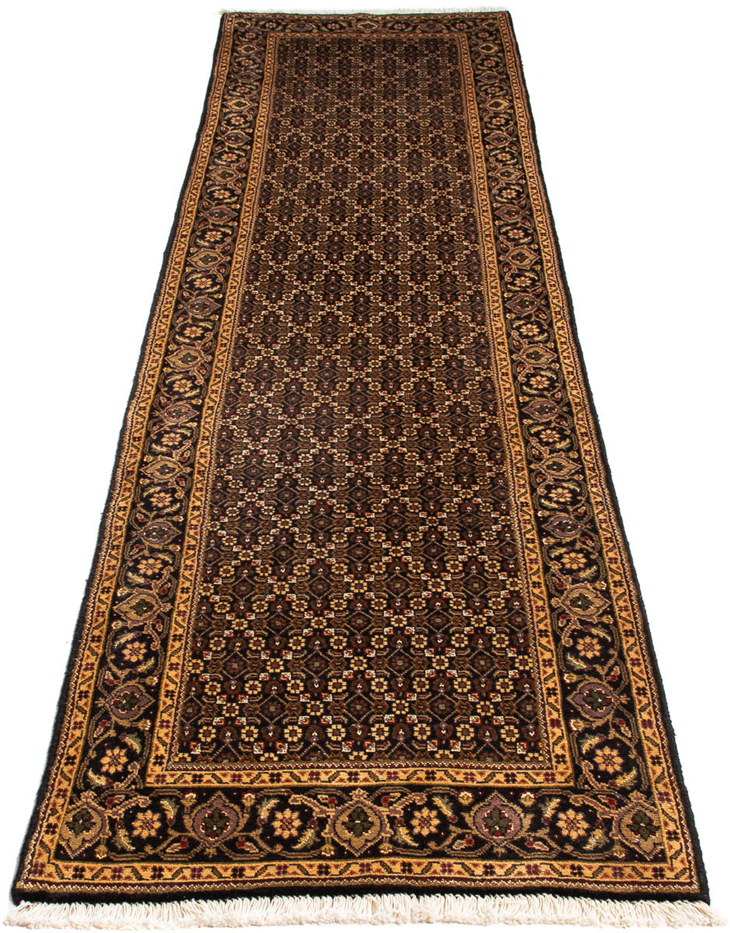 Image of morgenland Orientteppich »Perser - Täbriz - 295 x 68 cm - mehrfarbig«, rechteckig, 10 mm Höhe, Wohnzimmer, Handgeknüpft, Einzelstück mit Zertifikat bei Ackermann Versand Schweiz