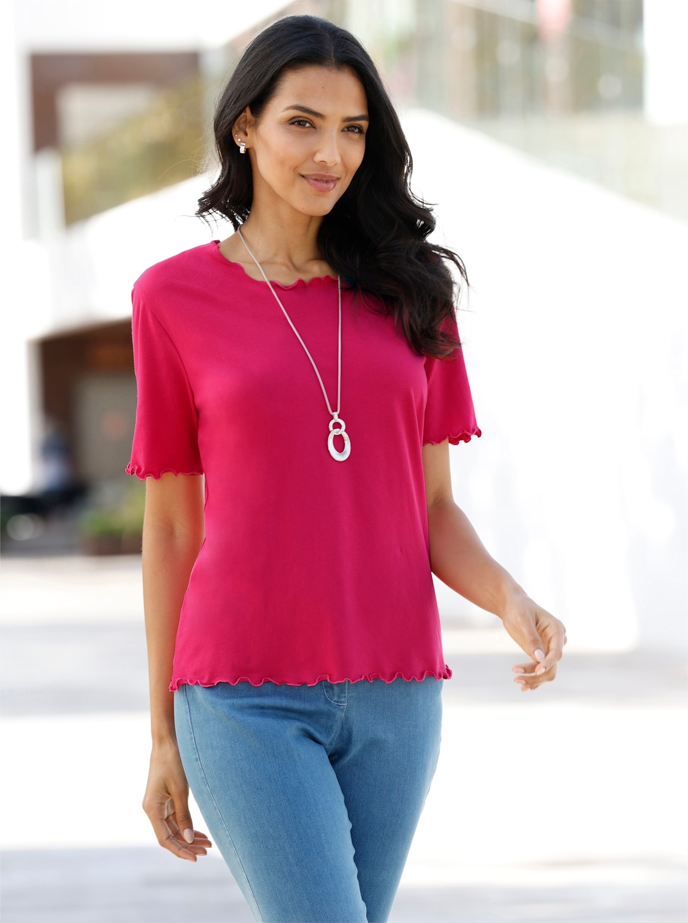 Image of Classic Basics Kurzarmshirt "Shirt" 1 tlg.