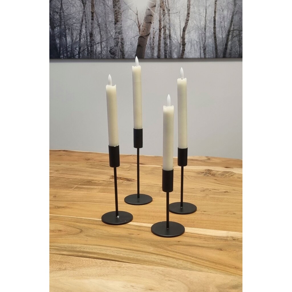Ambiente Haus Kerzenständer »Kerzenständer 4er Set - (H) 20 cm«, (1 St.)