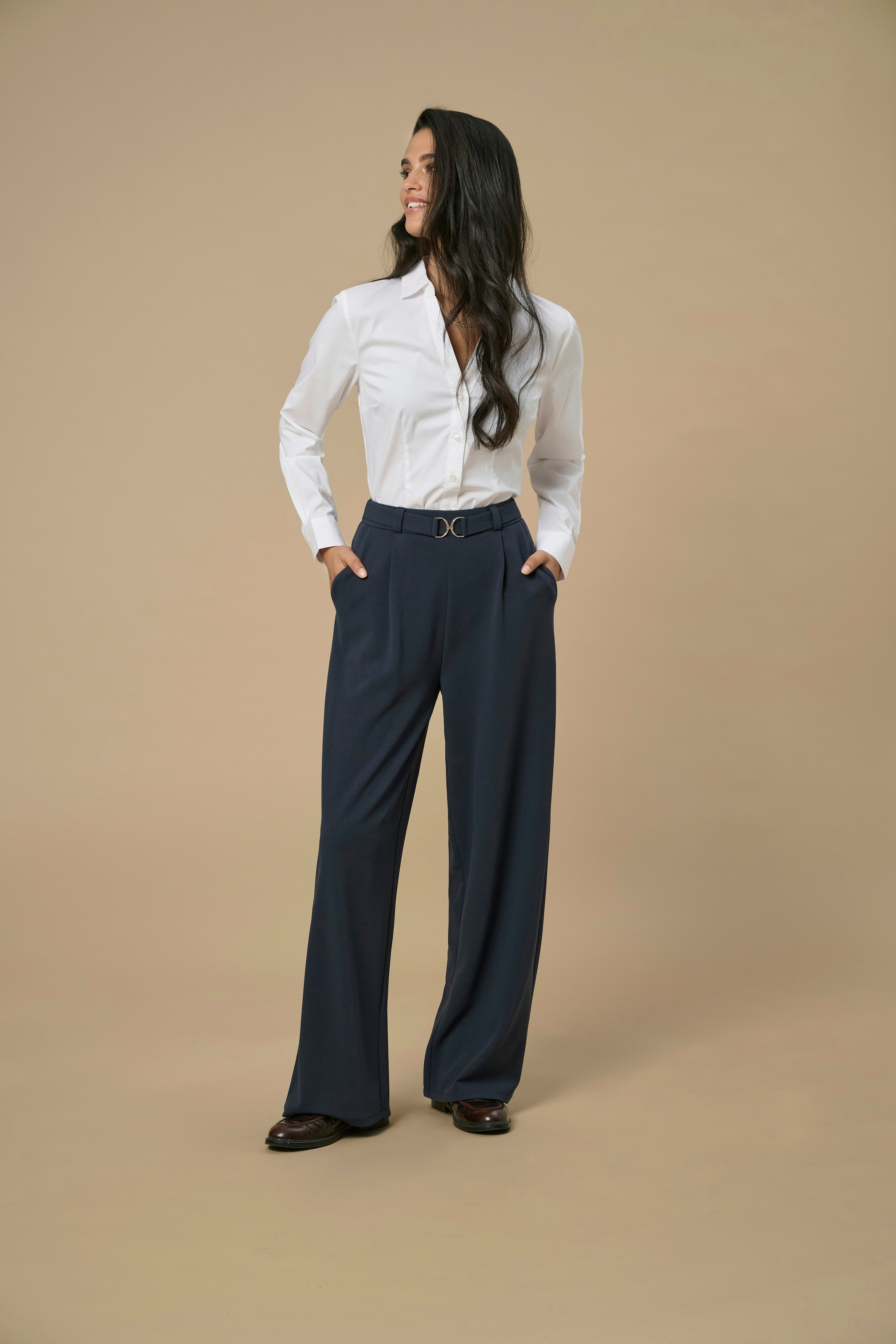 JDY Pantalon de costume »JDYGEGGO LIFE BELT PANT JRS NOOS«