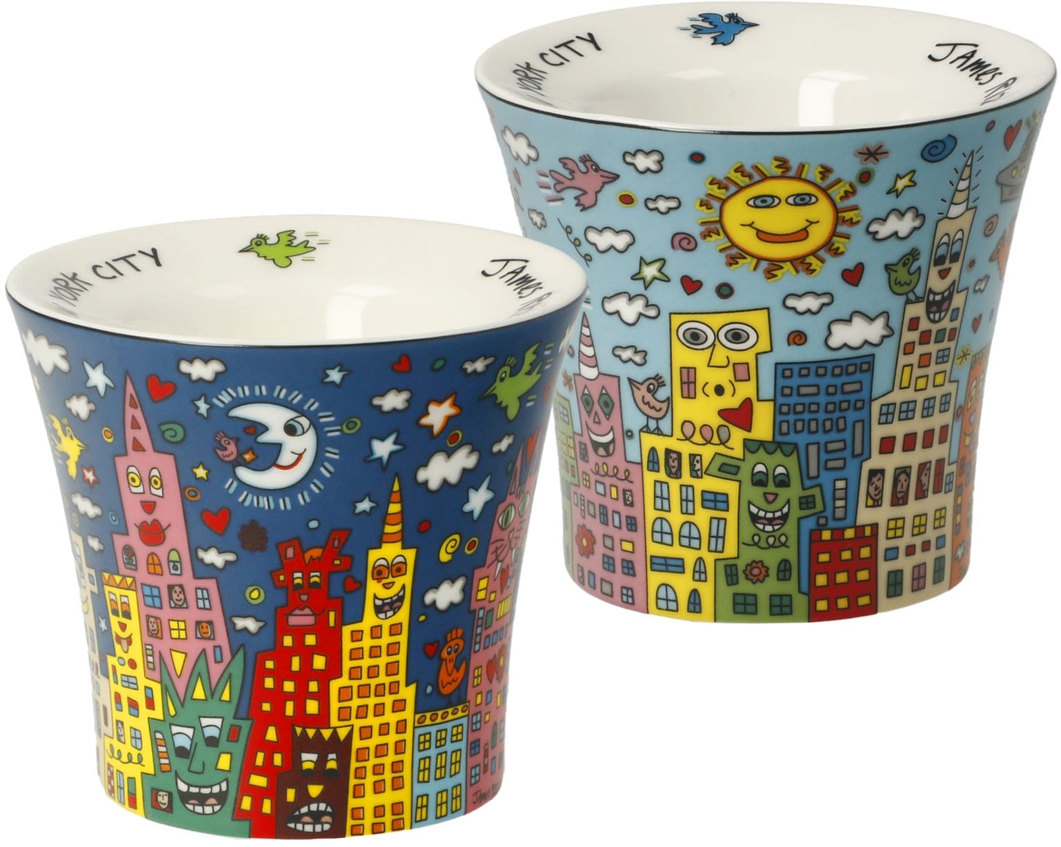 Image of Goebel Eierbecher "Eierbecher James Rizzi - My New York City"