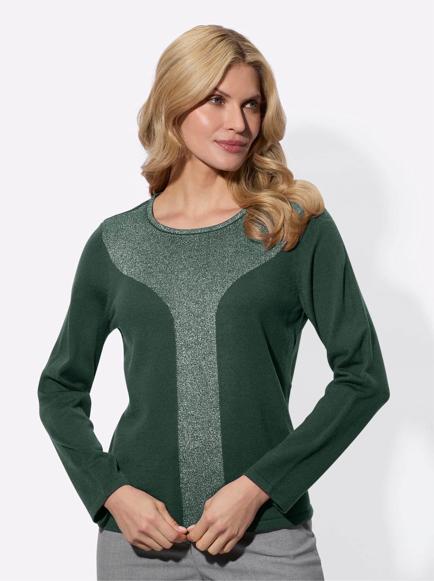 Classic Basics Strickpullover "Langarm-Pullover"