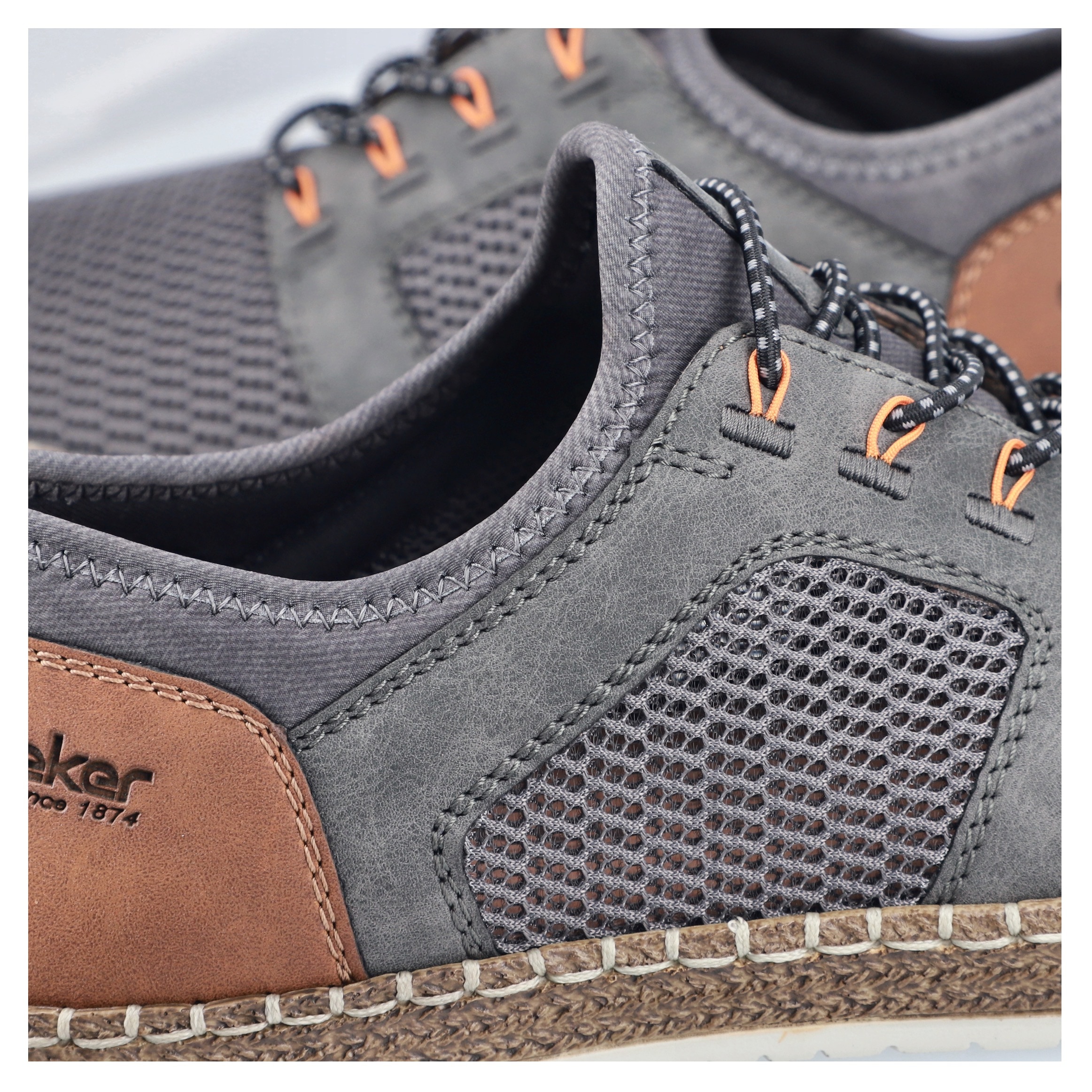 Rieker Baskets slip-on  Schlupfschuh, Slipper, Freizeitschuh, elastischer Einstieg, Gummizug