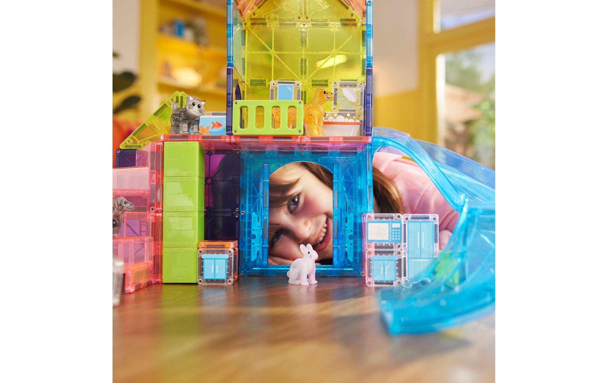   Jeu de construction en pierre »Magna-Tiles Pet Playhouse 50 Teile«
