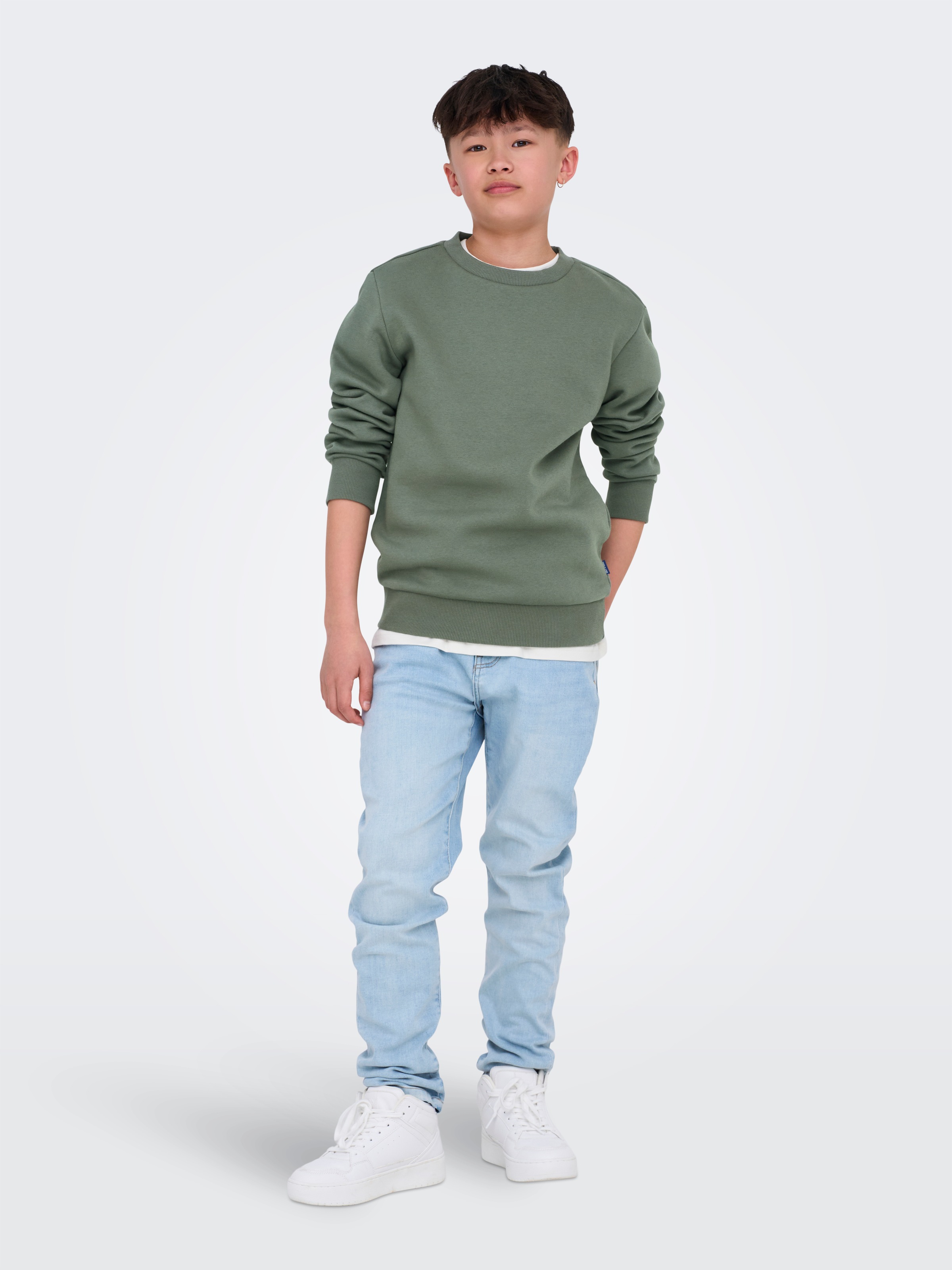 ONLY & SONS junior Sweatshirt »OSJCERES CREW NECK SWT NOOS«, Baumwollmischung, regular fit
